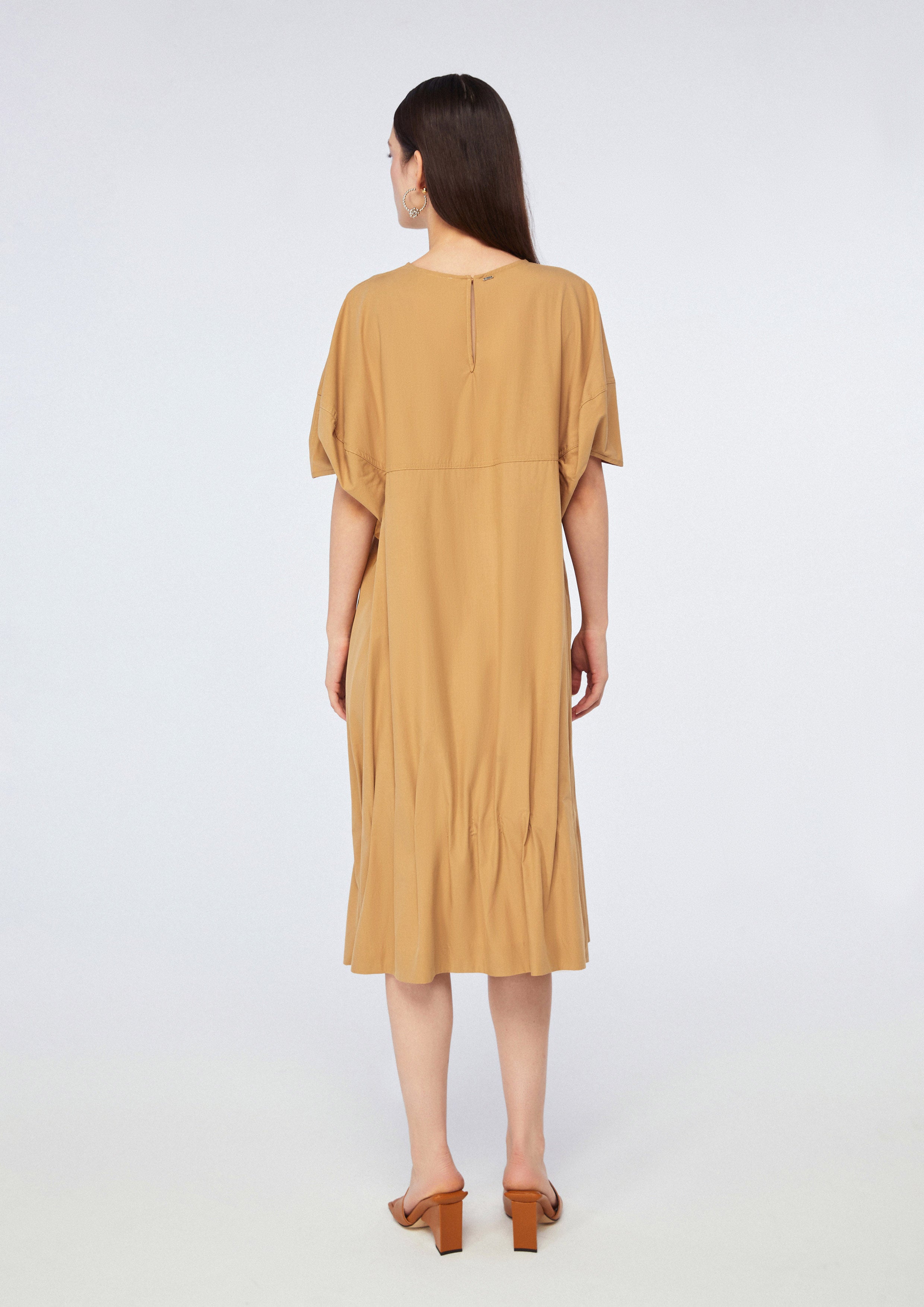 Oversized Short Sleeve Mini Dress