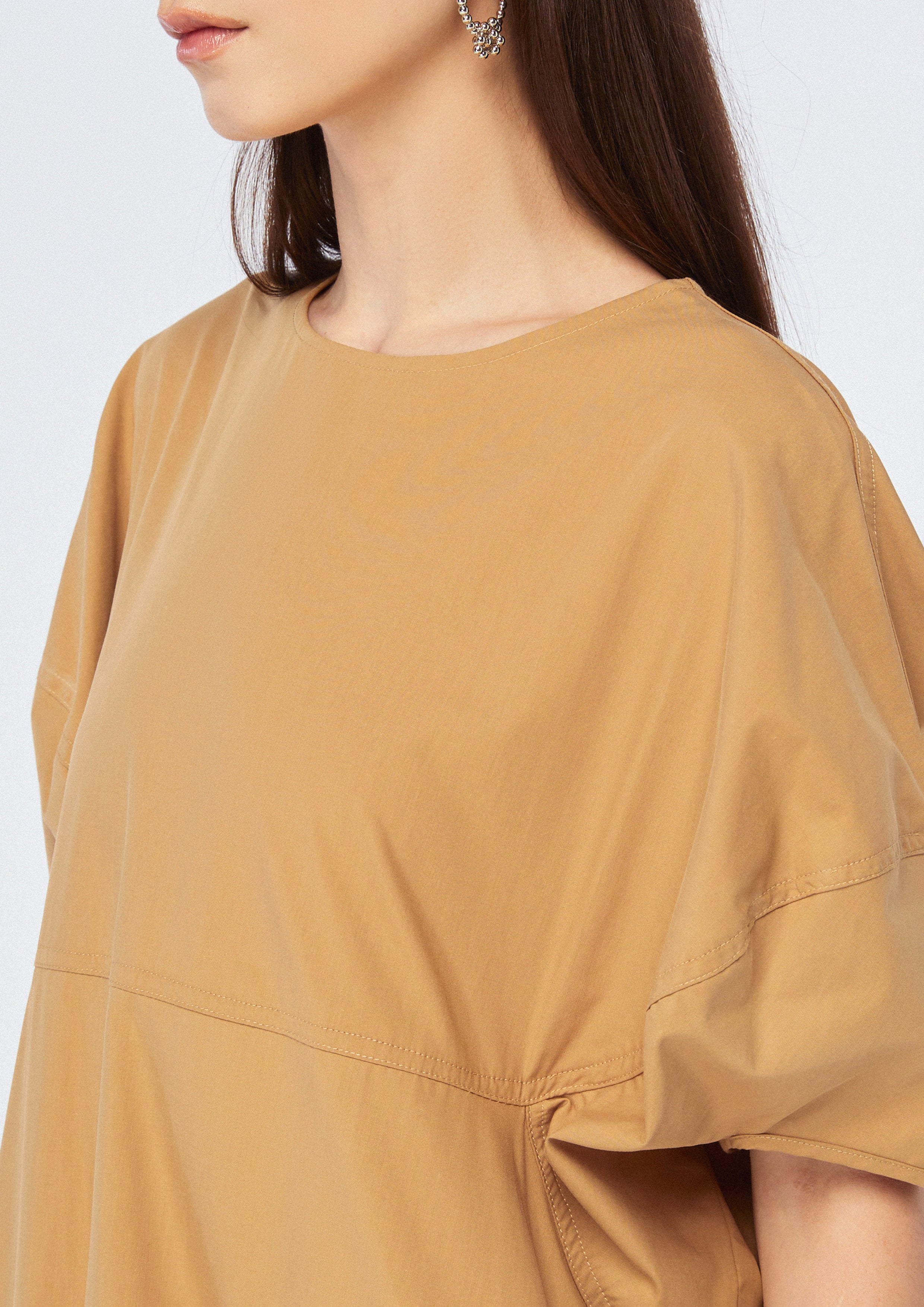 Oversized Short Sleeve Mini Dress