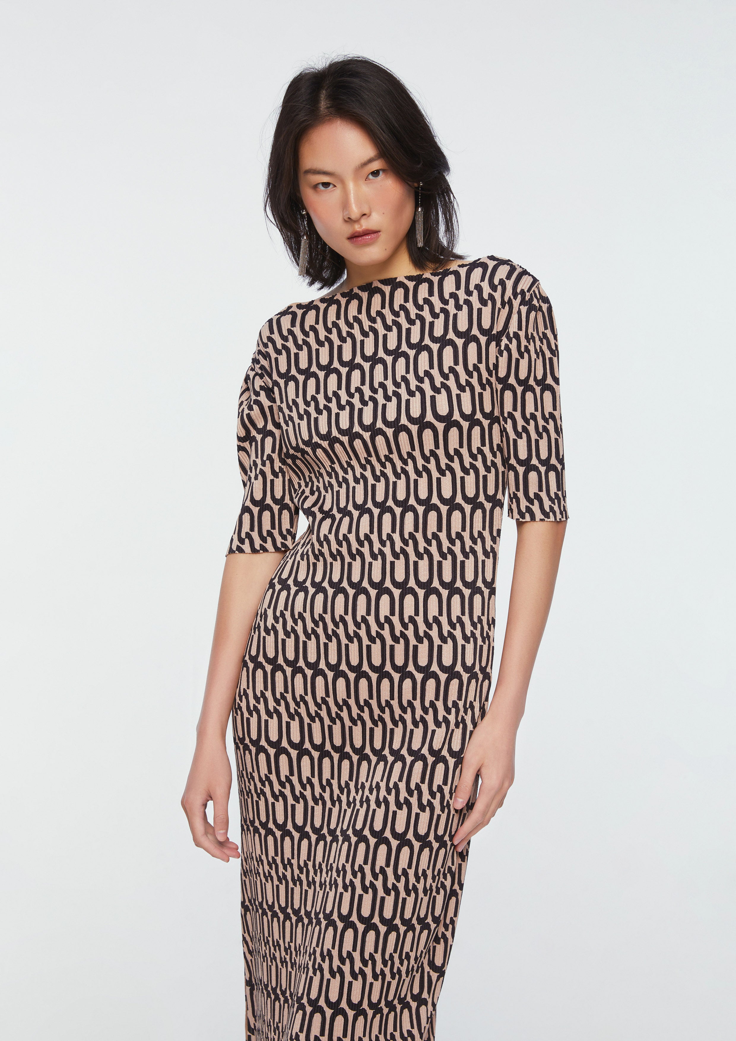 Monogram Mini Dress