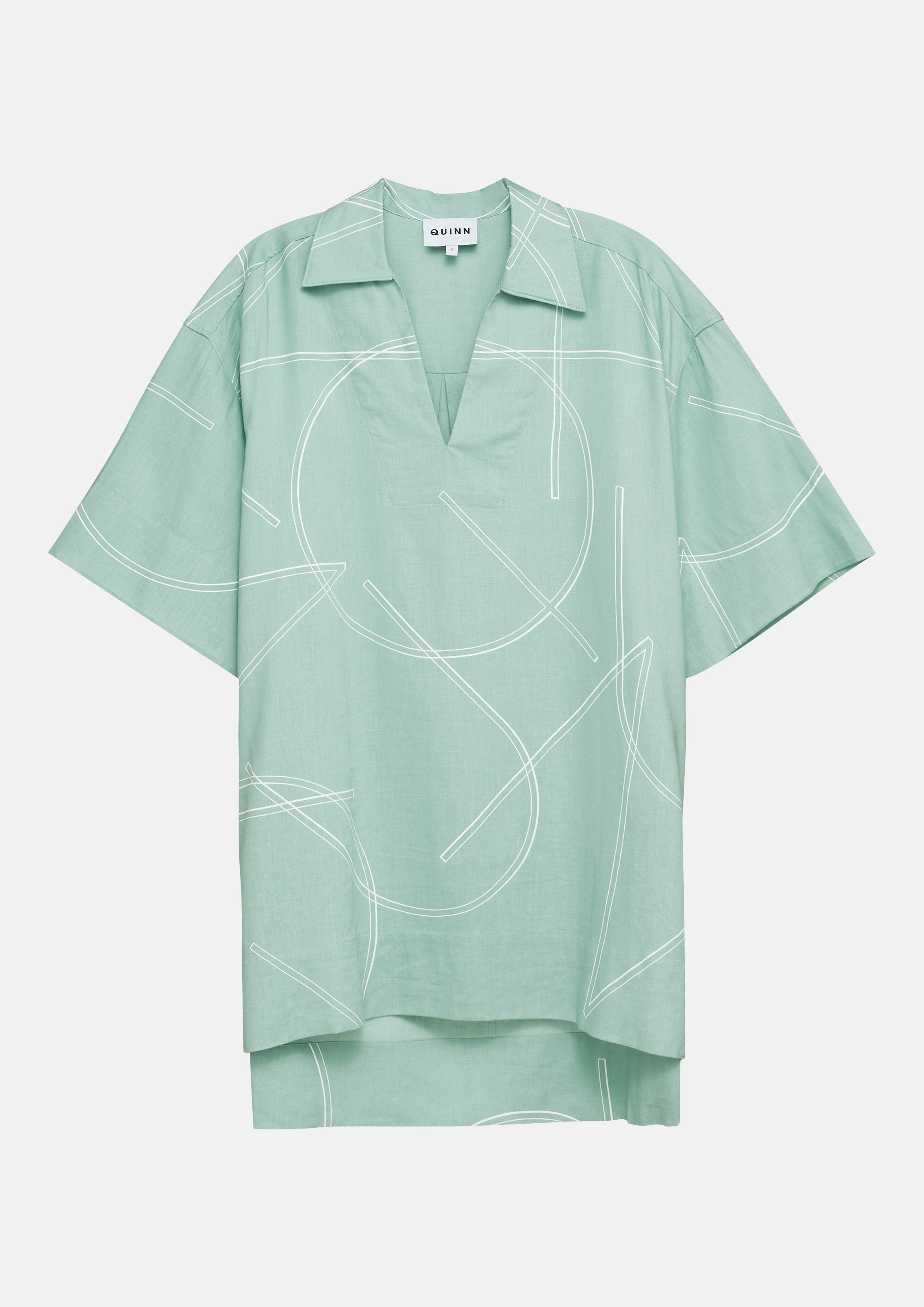 Loose Fit Short Sleeve Shirt