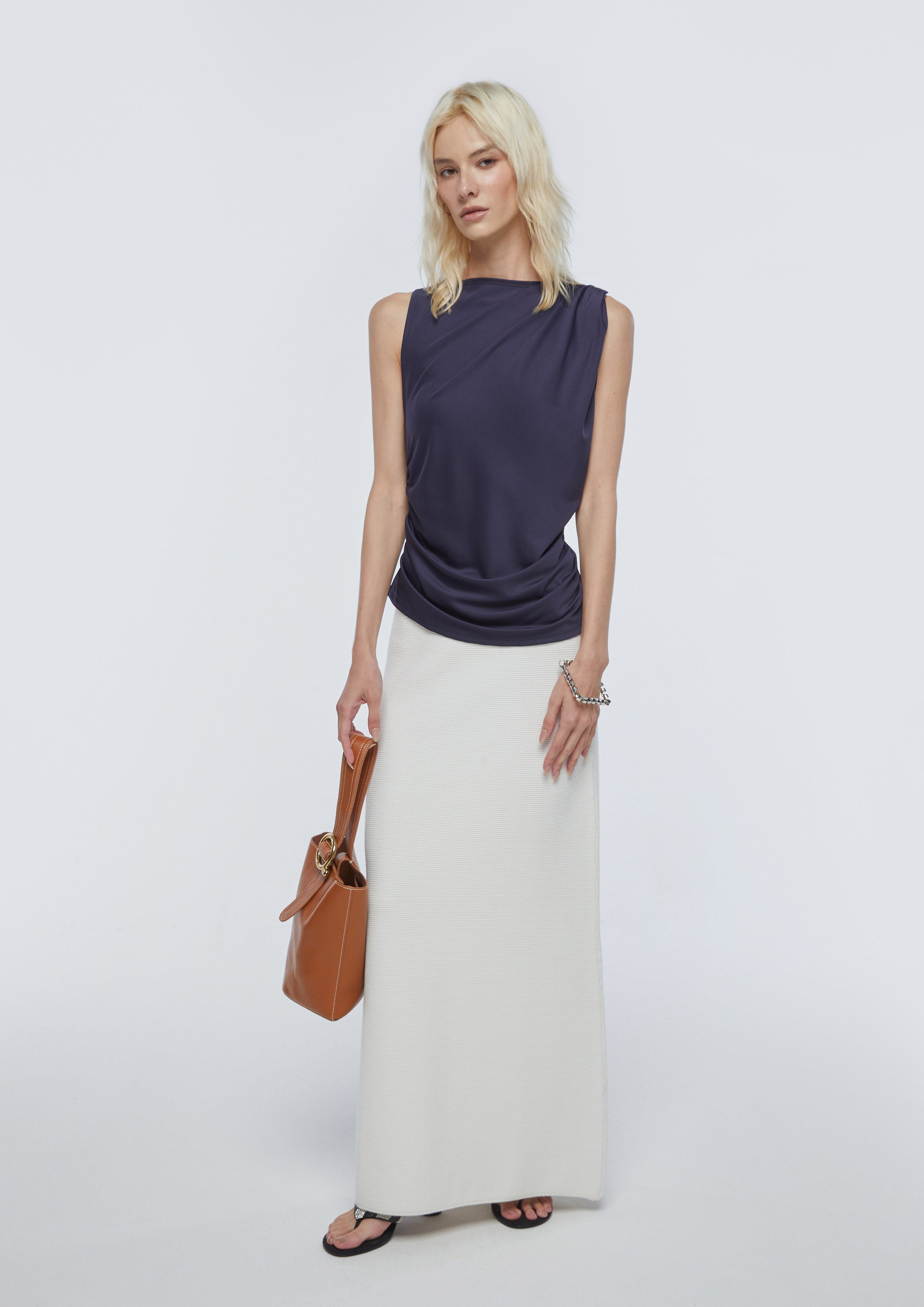 Knotted Strap Top