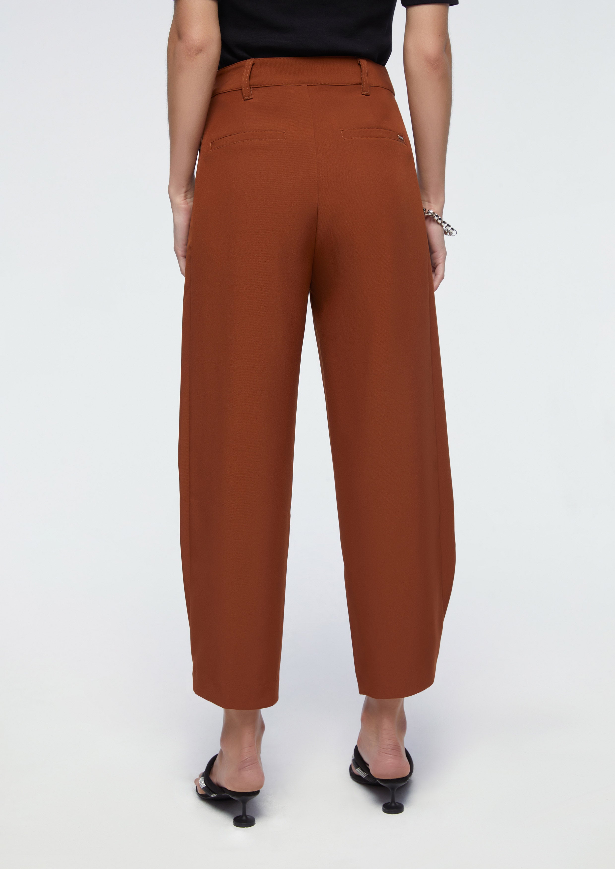 Pleated Wide Leg Pants
