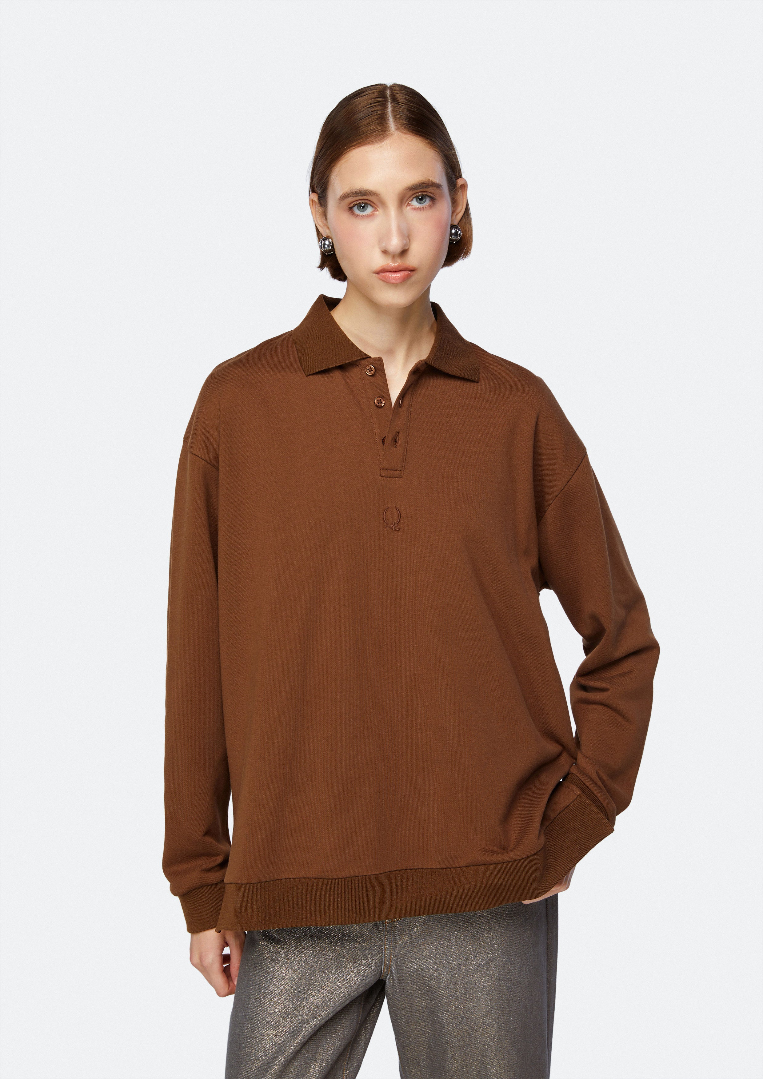 เสื้อนิตโปโลแขนยาว