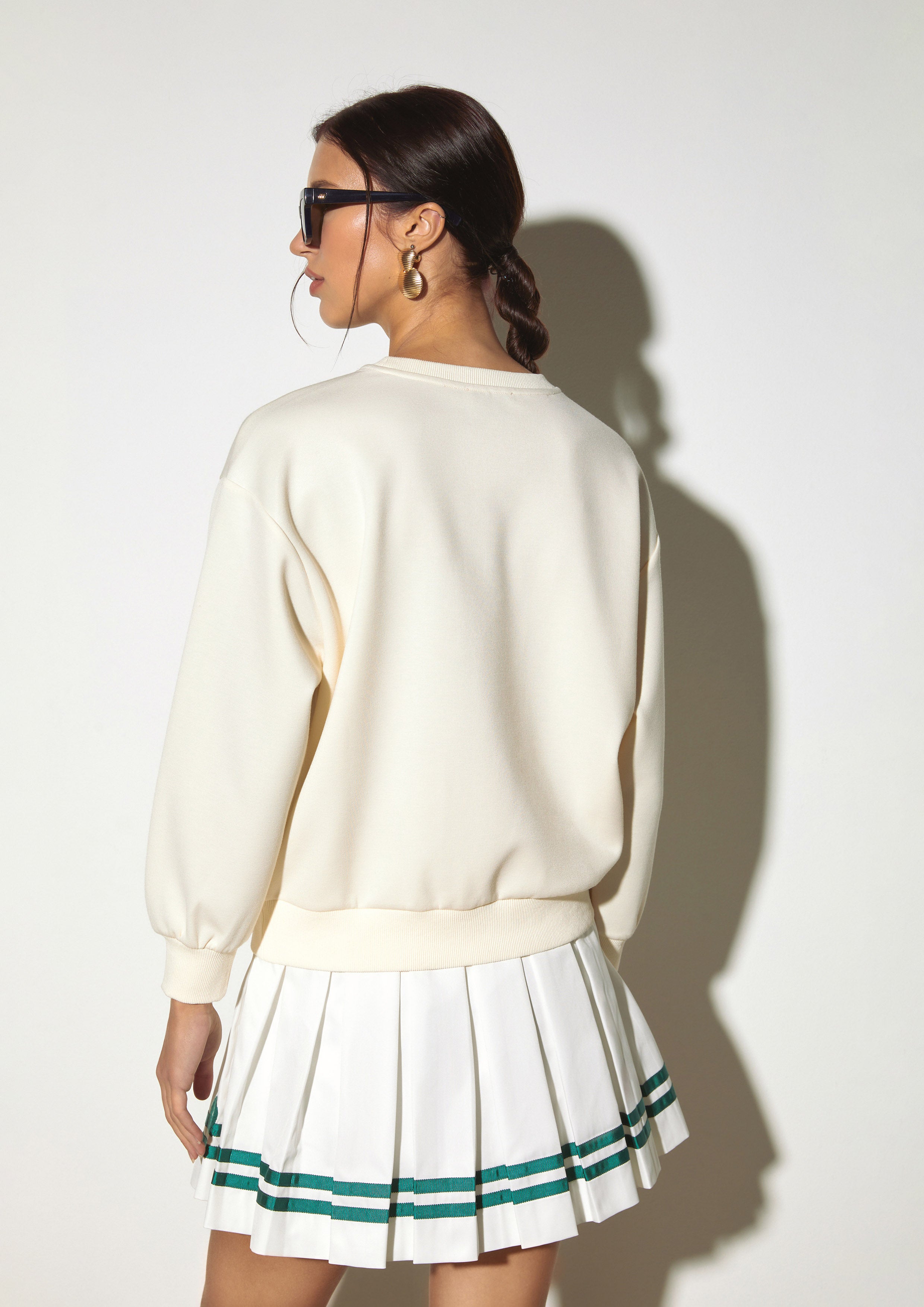 Embroidered Artichoke Logo Sweatshirt