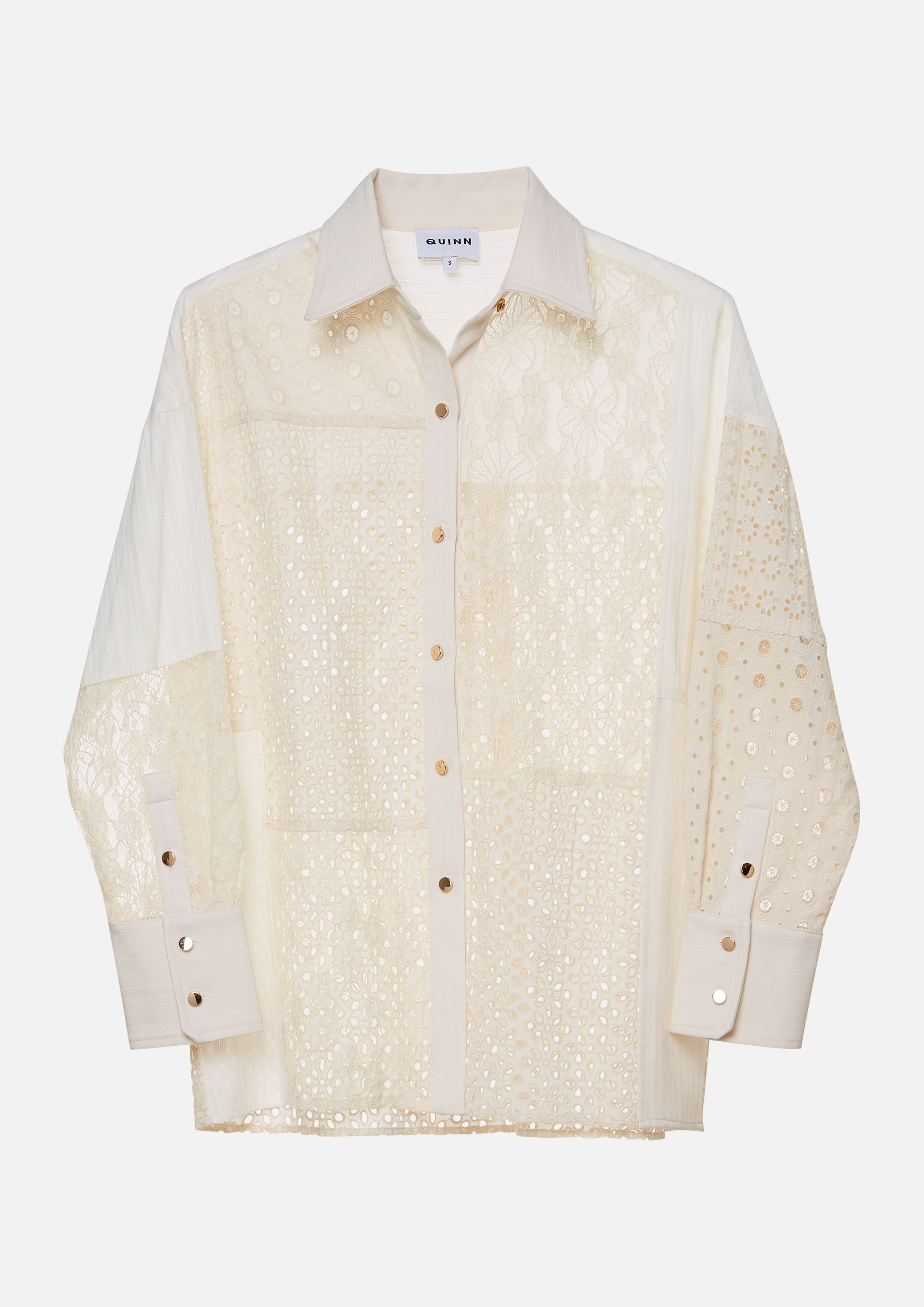 Patchwork Lace Shirt