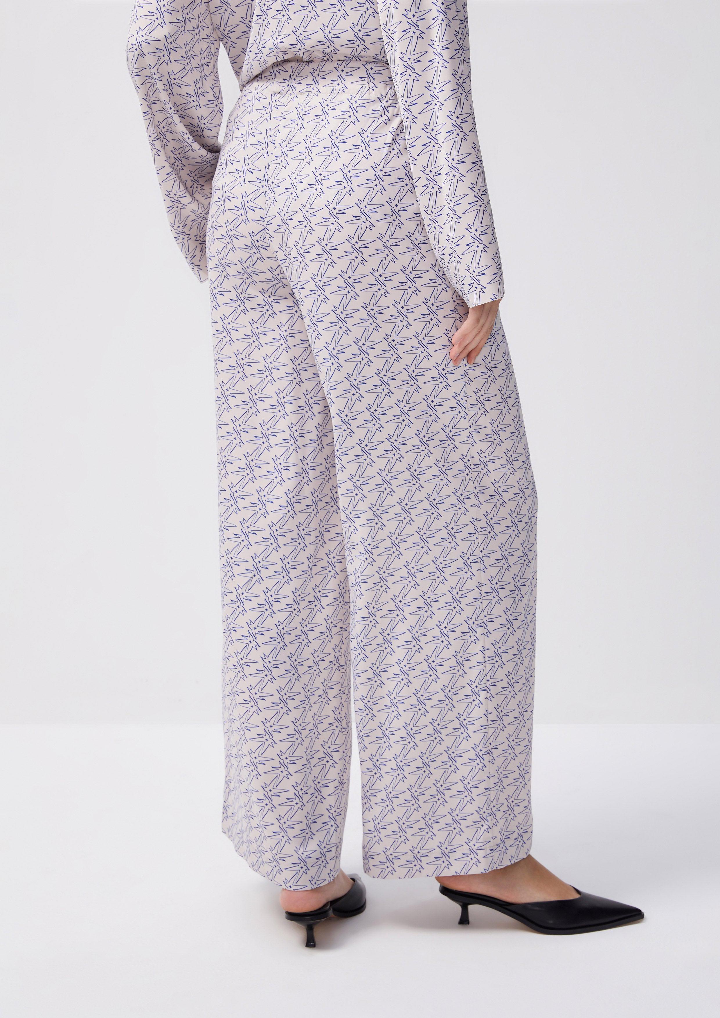 Sun-Kissed Haven Print Pants - Quinn TH