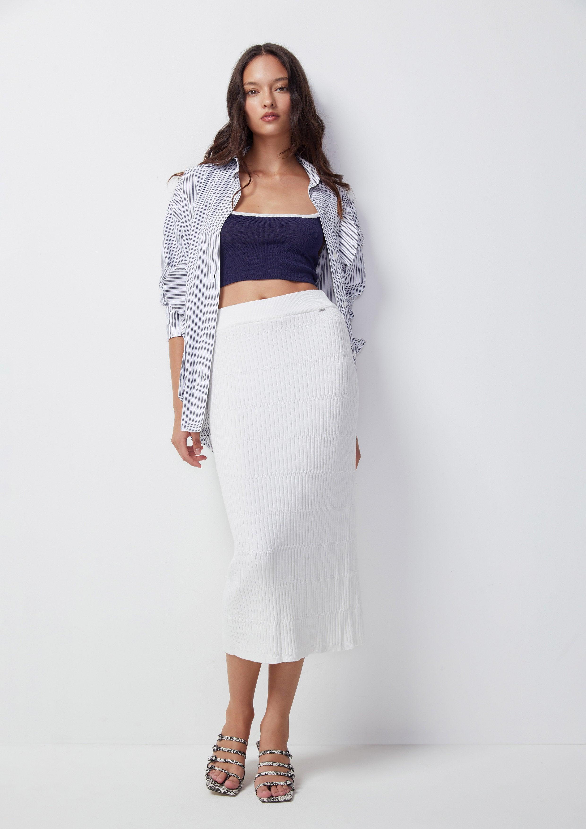 Beachside Oasis Knitted Skirt - Quinn TH