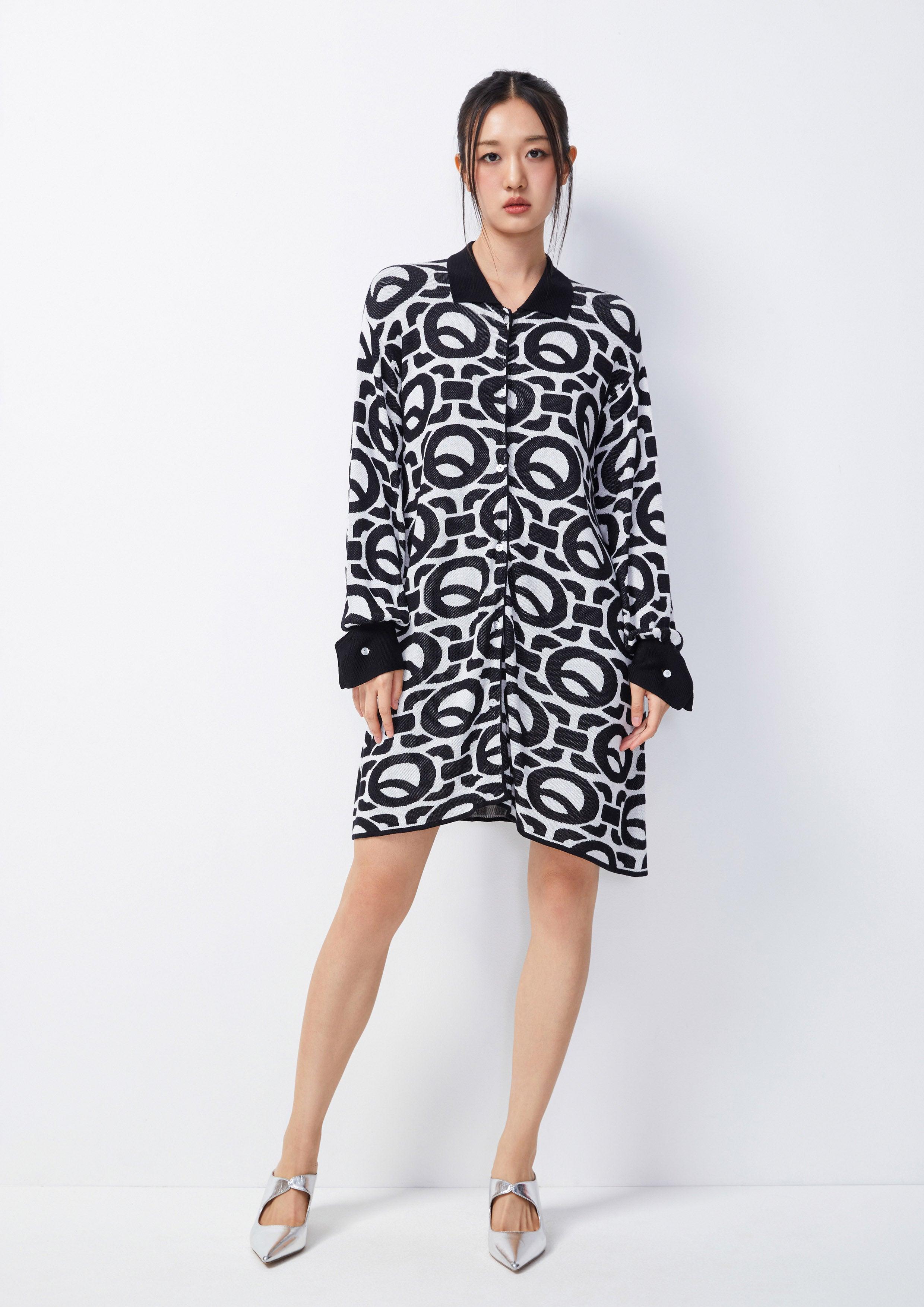 Quinn Monogram Shirt Dress - QuinnOfficial Store