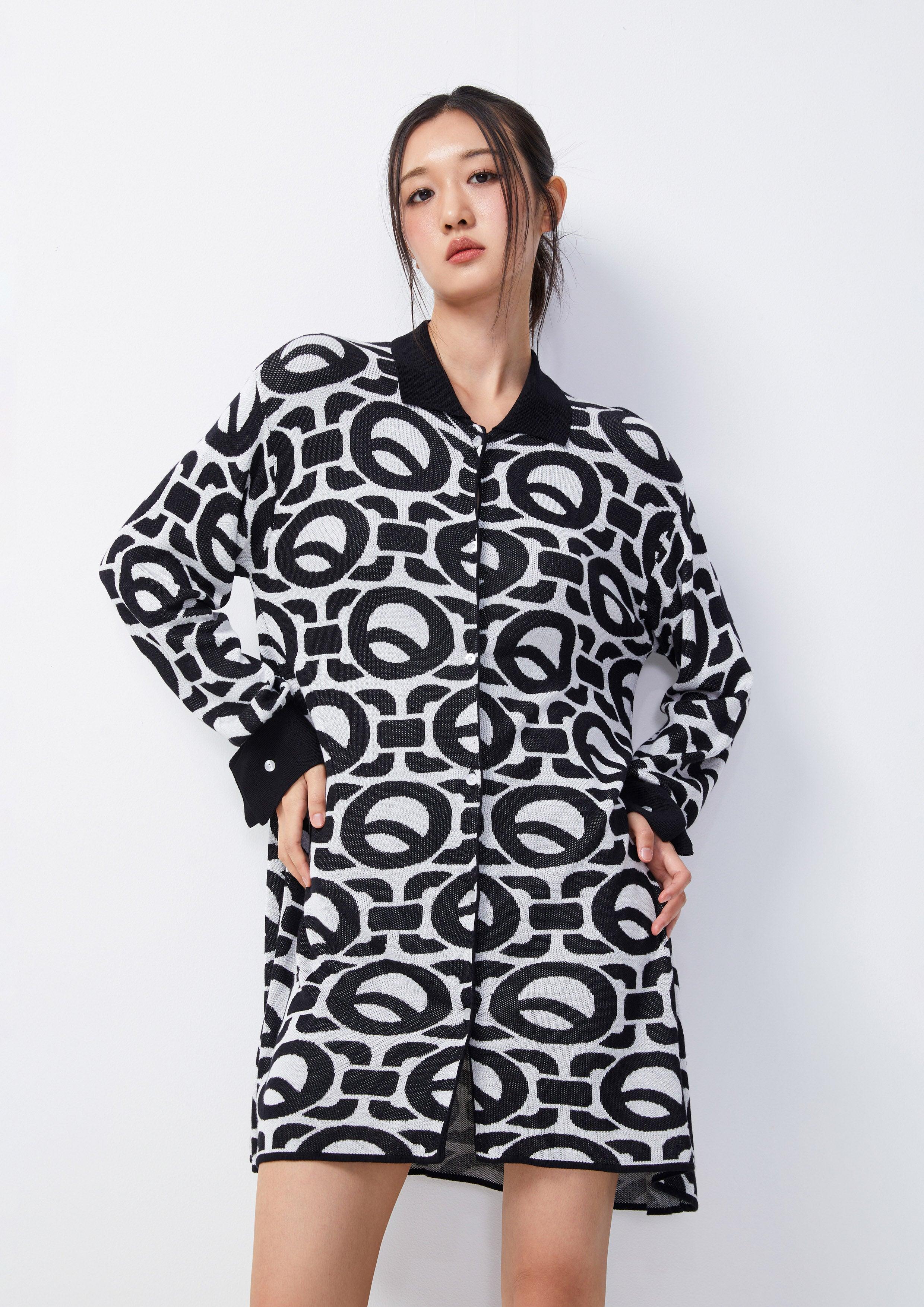 Quinn Monogram Shirt Dress - QuinnOfficial Store