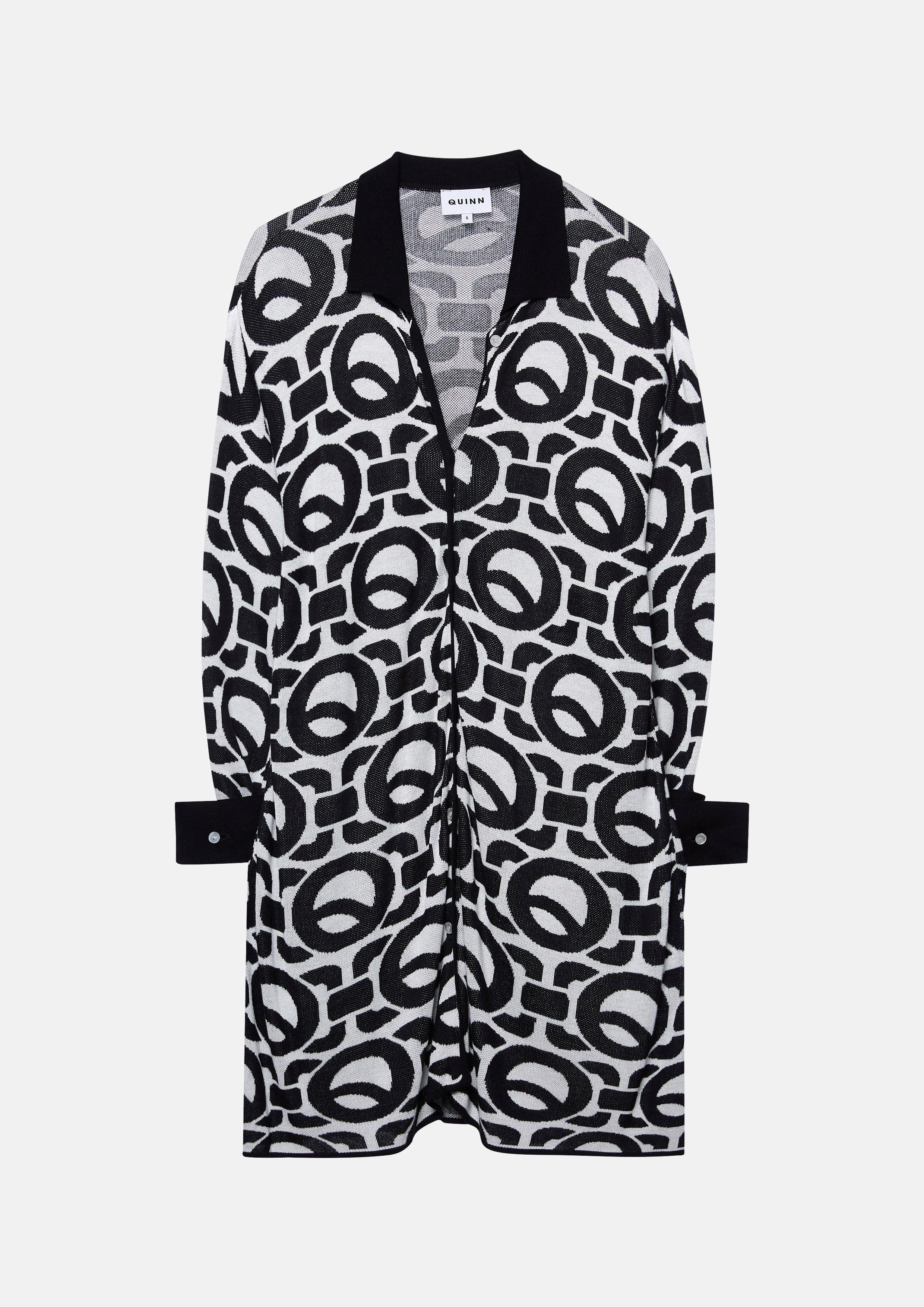 Quinn Monogram Shirt Dress - QuinnOfficial Store