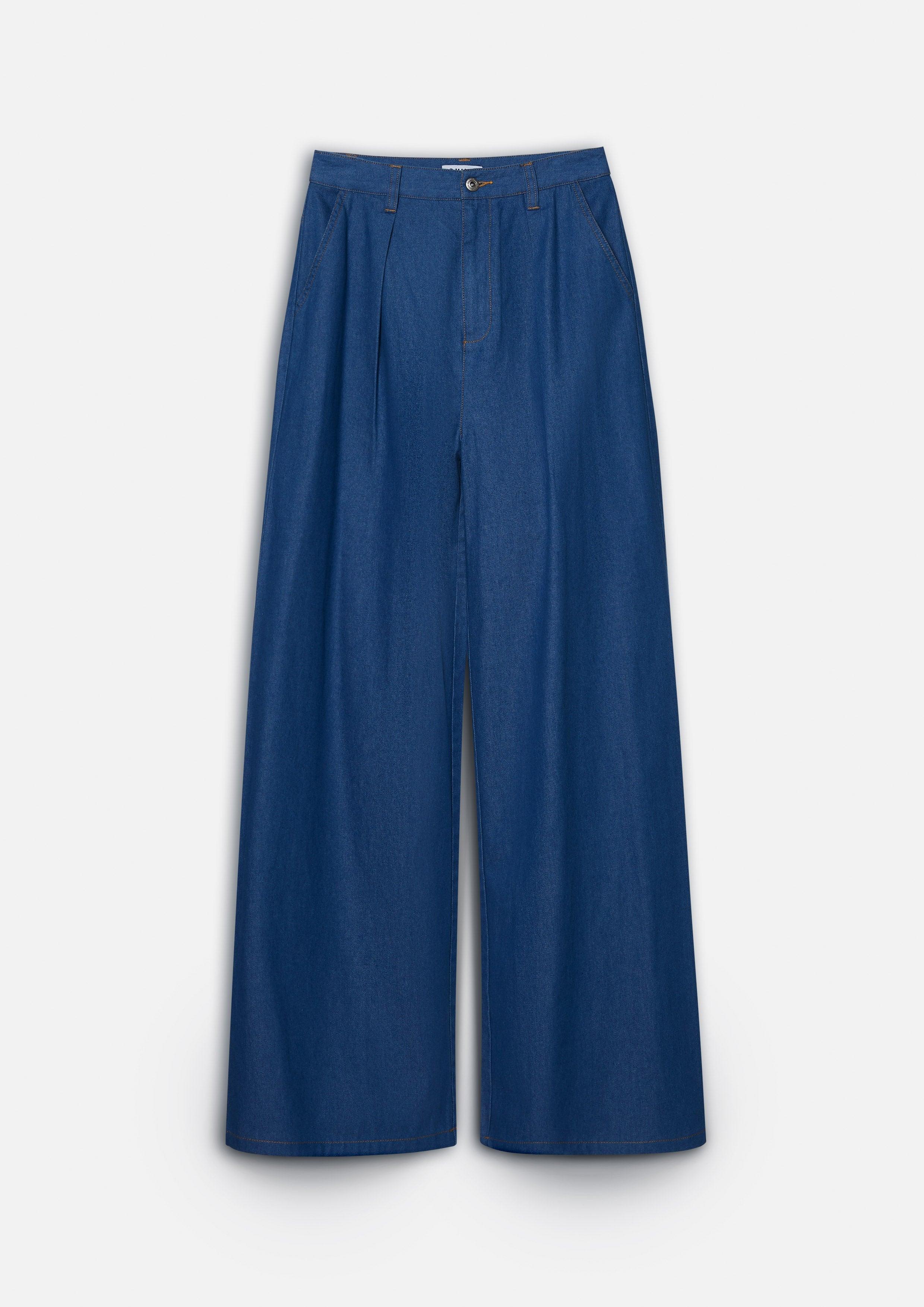 Denim Wide Legs Pants - QuinnOfficial Store