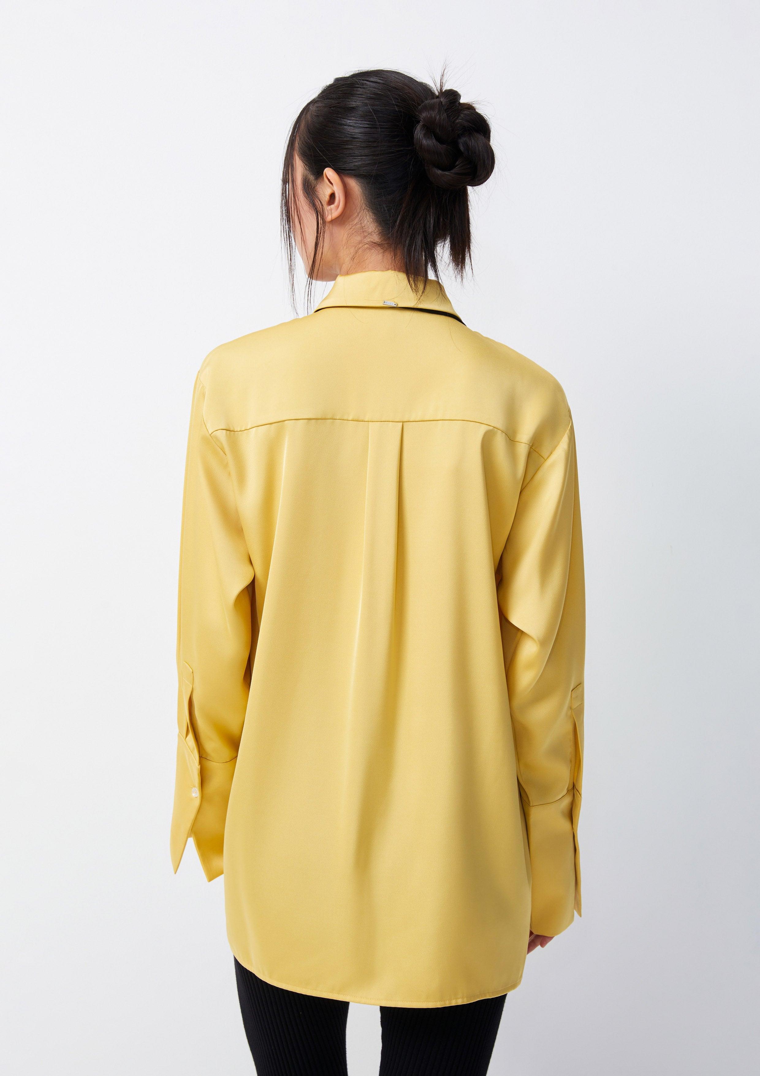 Untied-Bow Shirt Blouse - QuinnOfficial Store