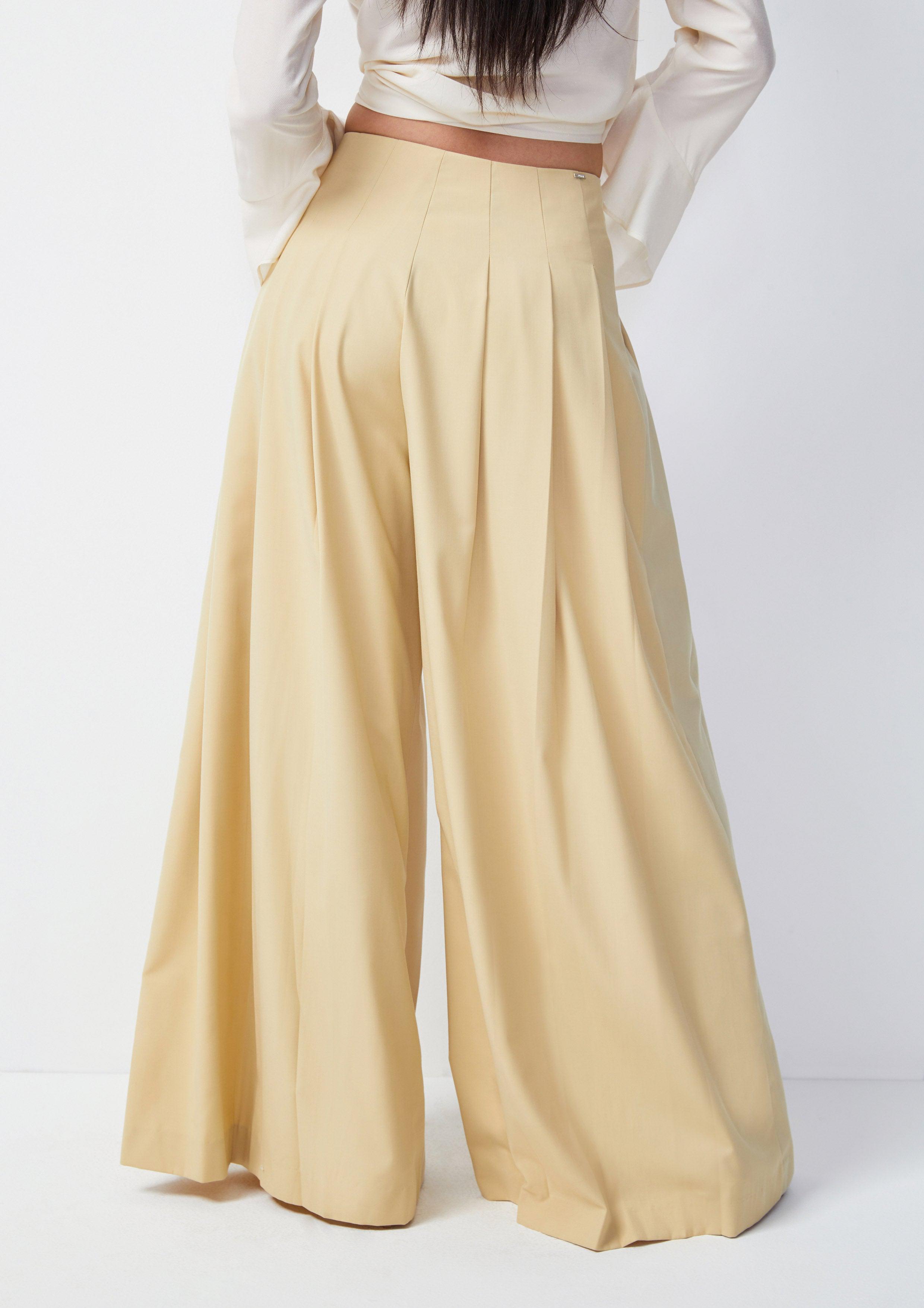 Suave Pleated Loose-Fit Oversized Trousers - QuinnOfficial Store