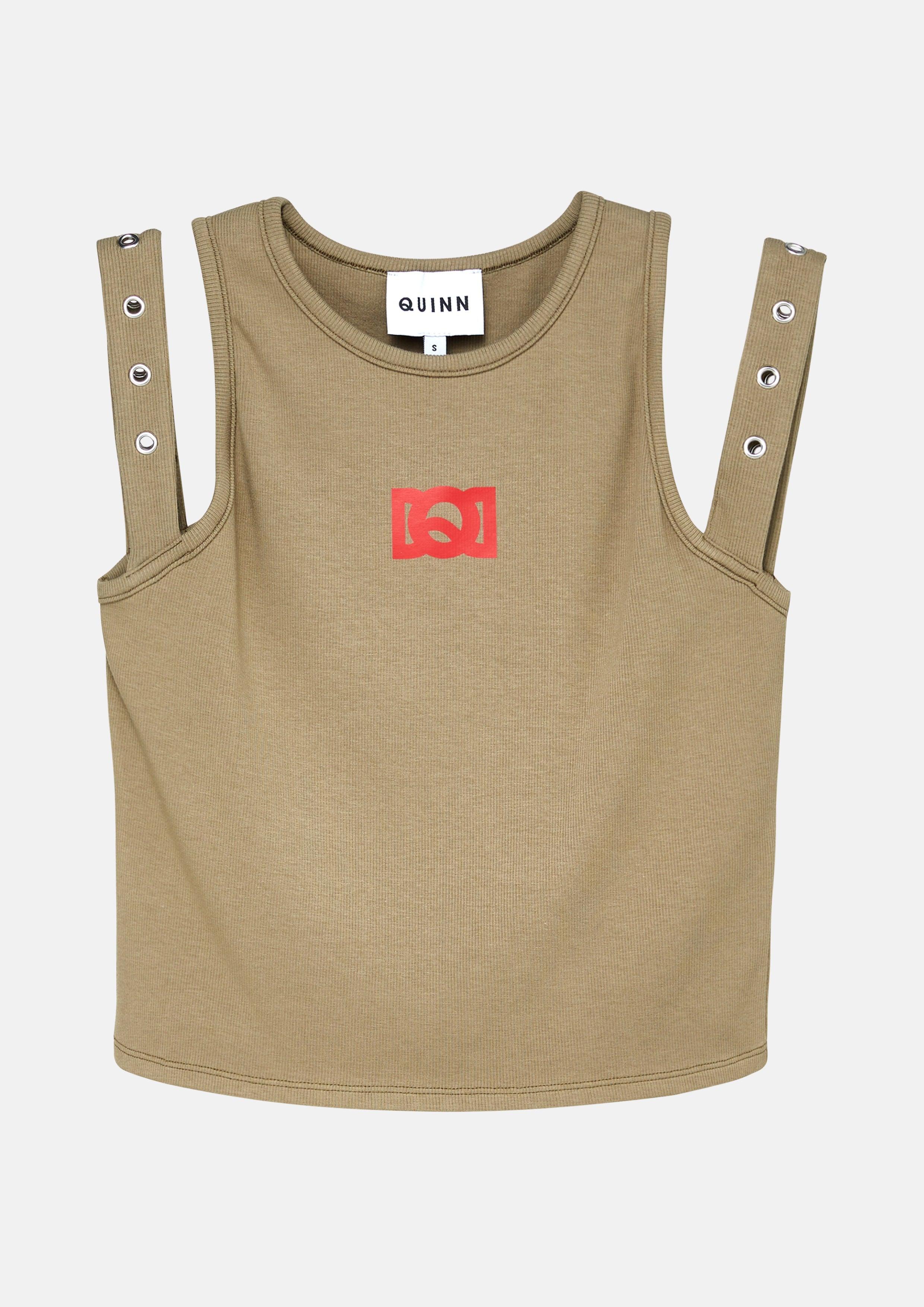 Cropped Top with Shoulder Strap - QuinnOfficial Store