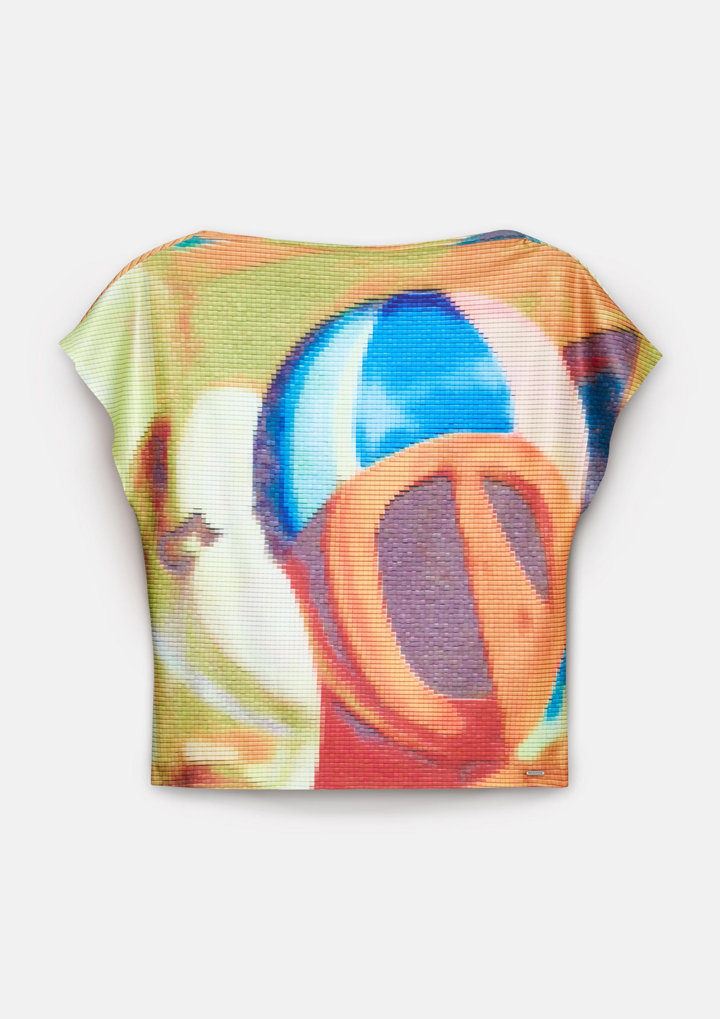 Fluid Hologram Printed Tee - QuinnOfficial Store