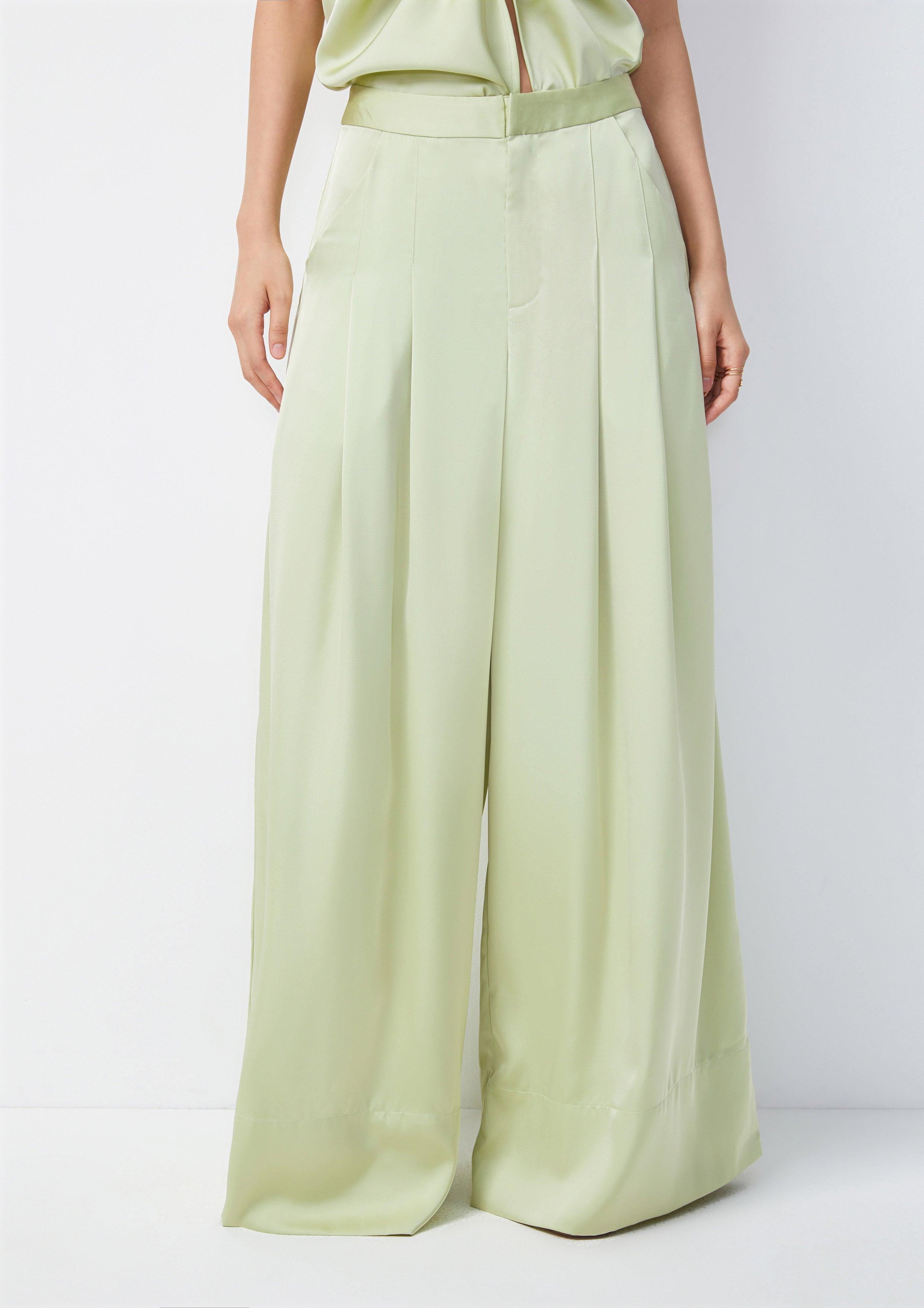 Opulent Pleated Palazzo Pants - QuinnOfficial Store