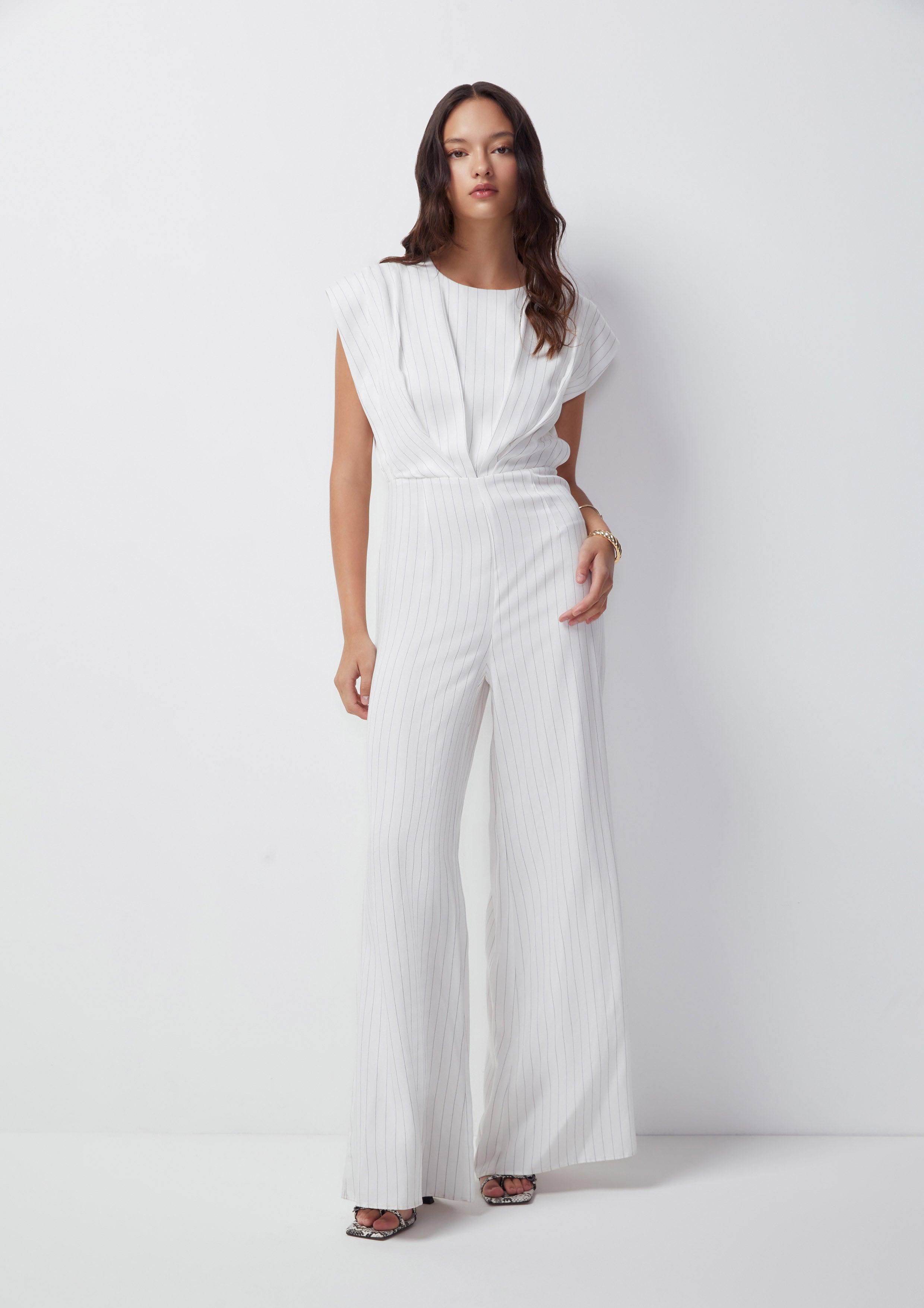 Mirage Reverie Stripe Sleeveless Jumpsuit - Quinn TH