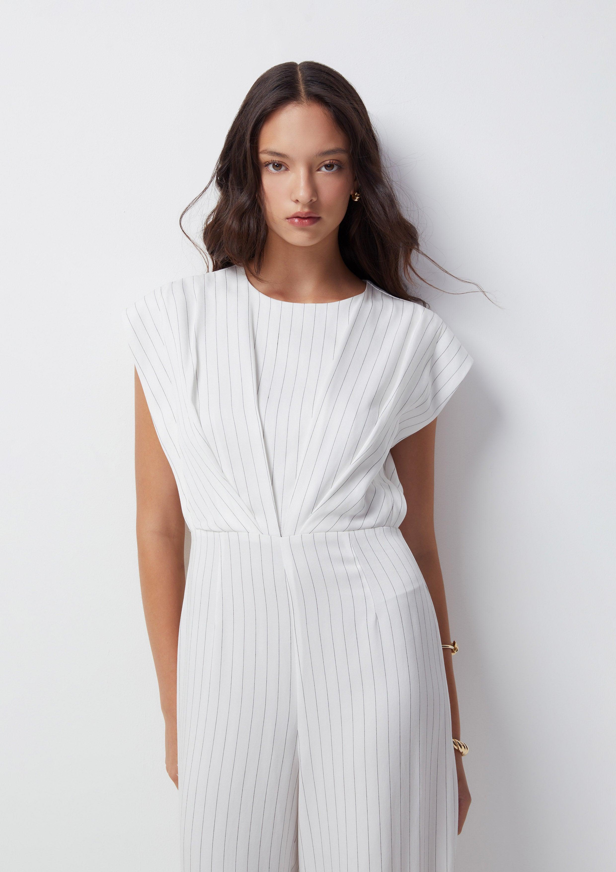 Mirage Reverie Stripe Sleeveless Jumpsuit - Quinn TH