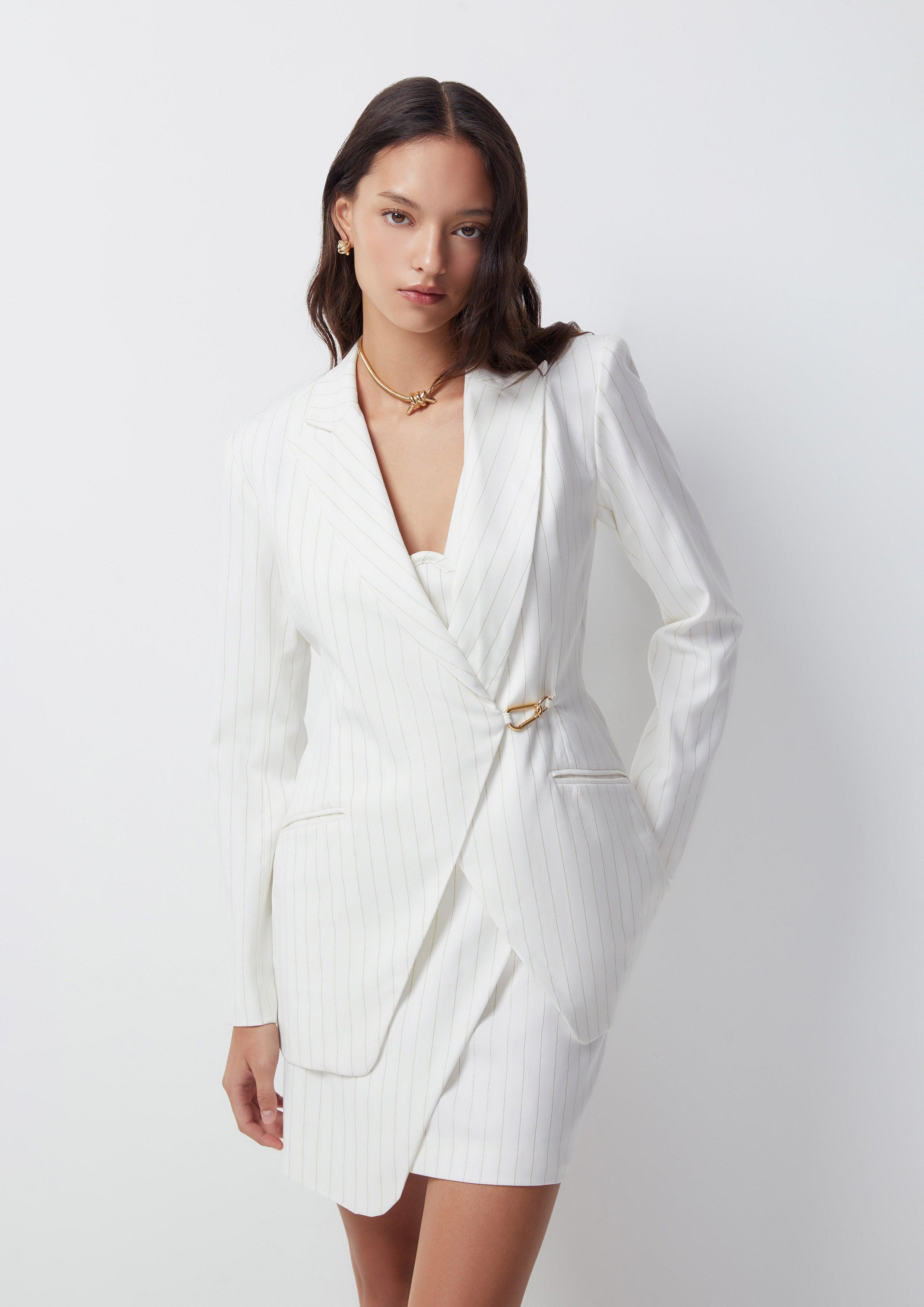 Mirage Reverie Stripe Long Sleeve Jacket - Quinn TH