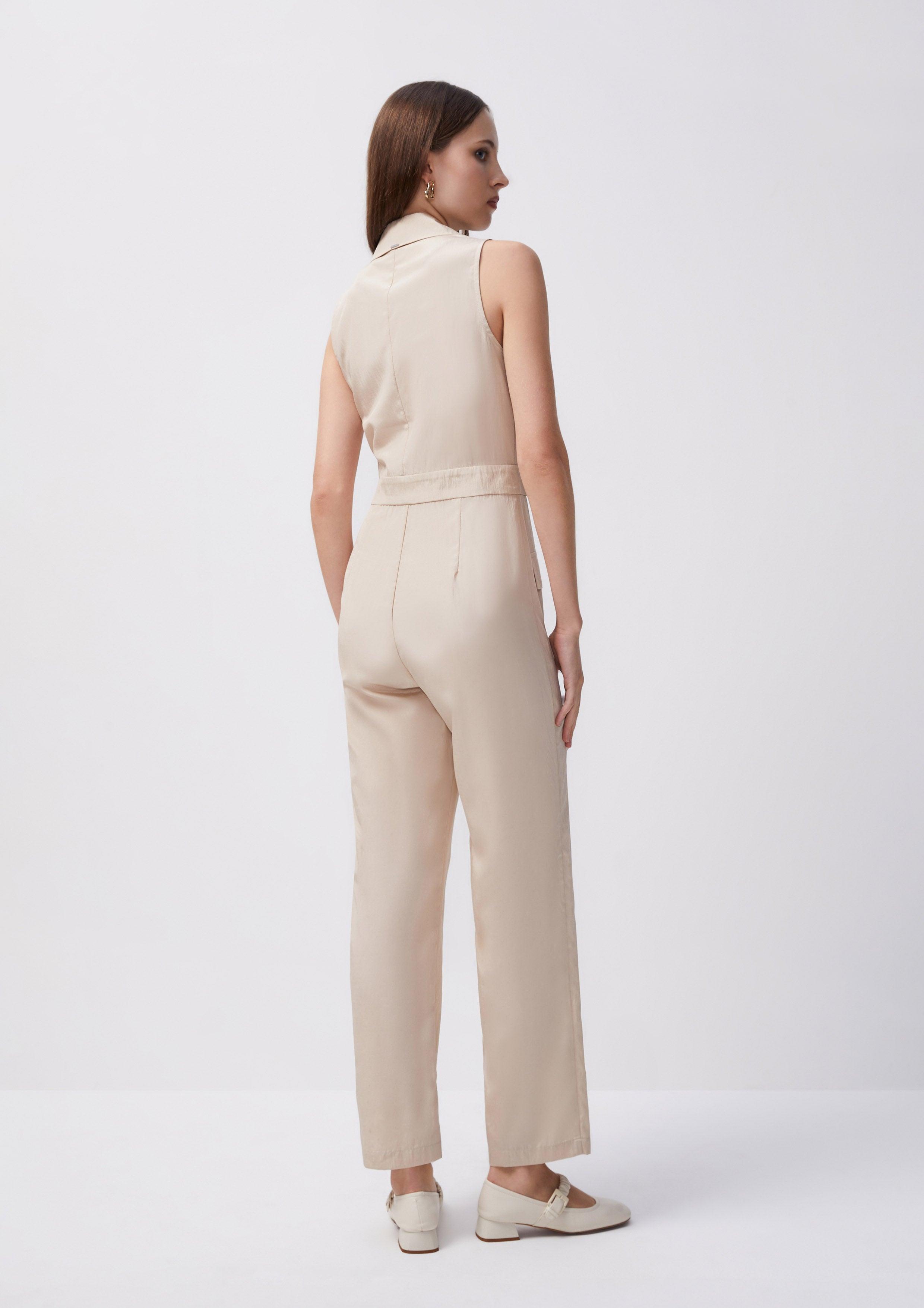 Beachside Oasis Sleeveless Jumpsuit - Quinn TH