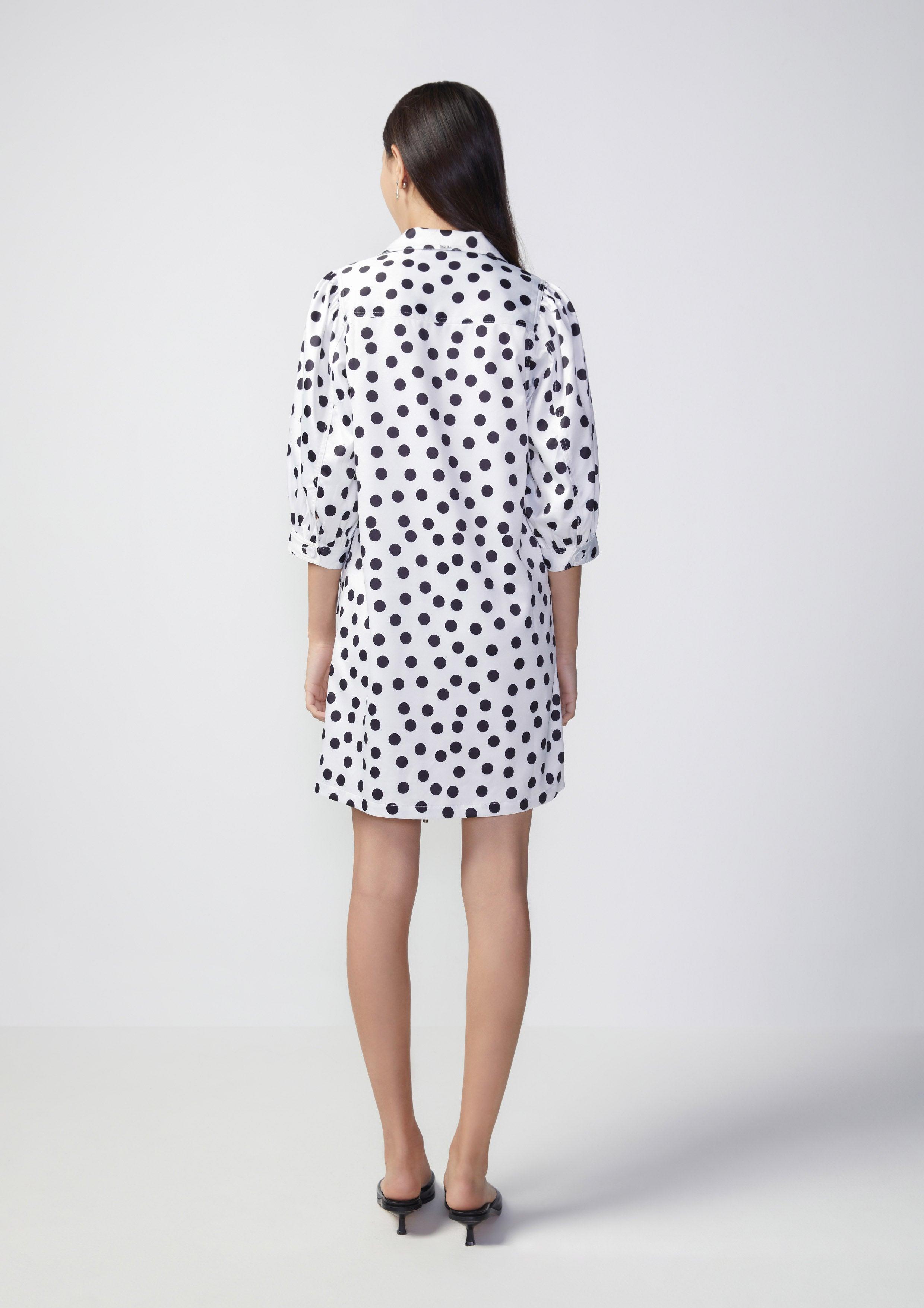 Beachside Oasis Dot Oversized Dress - Quinn TH