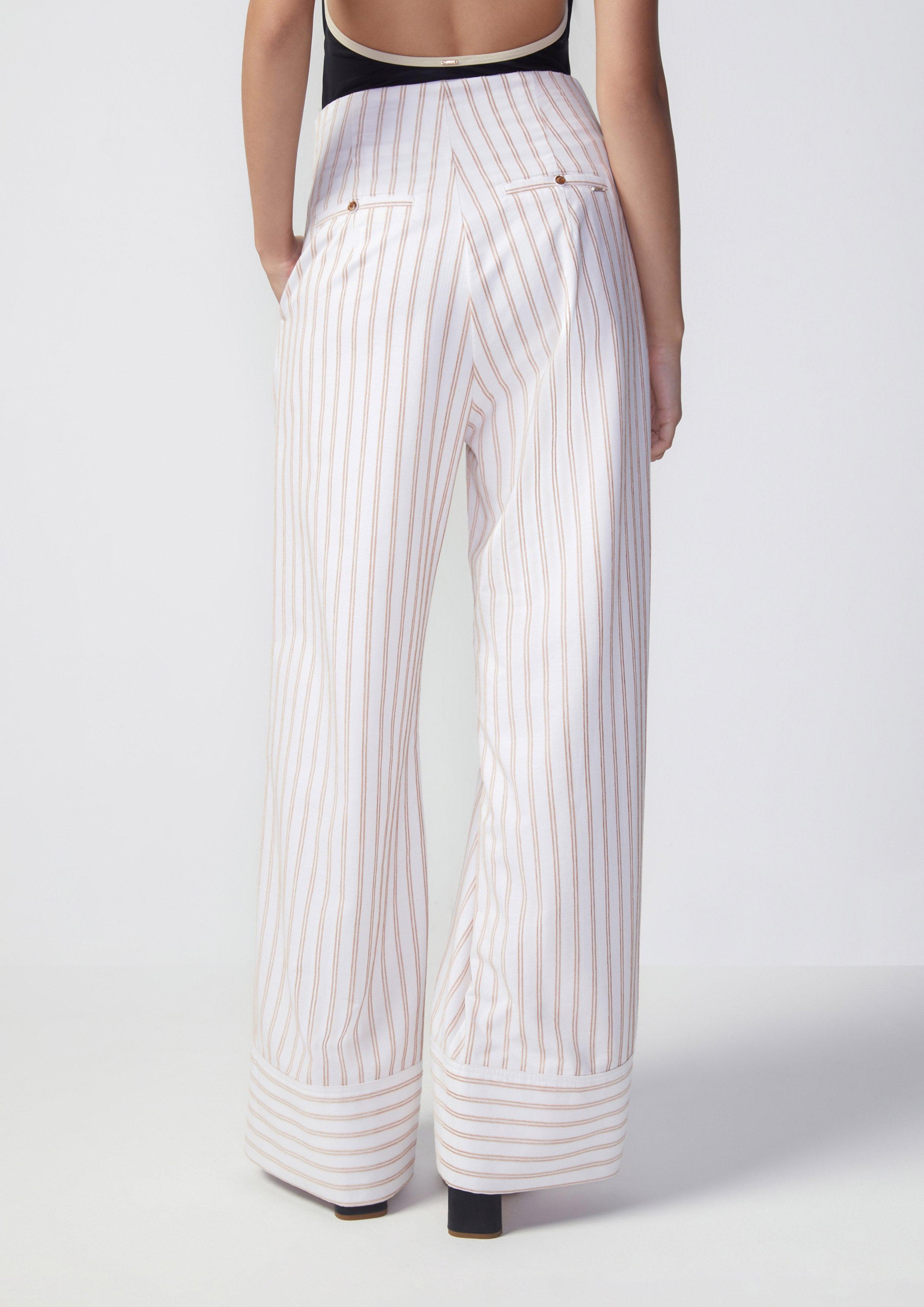 Beachside Oasis Stripe Pants - Quinn TH