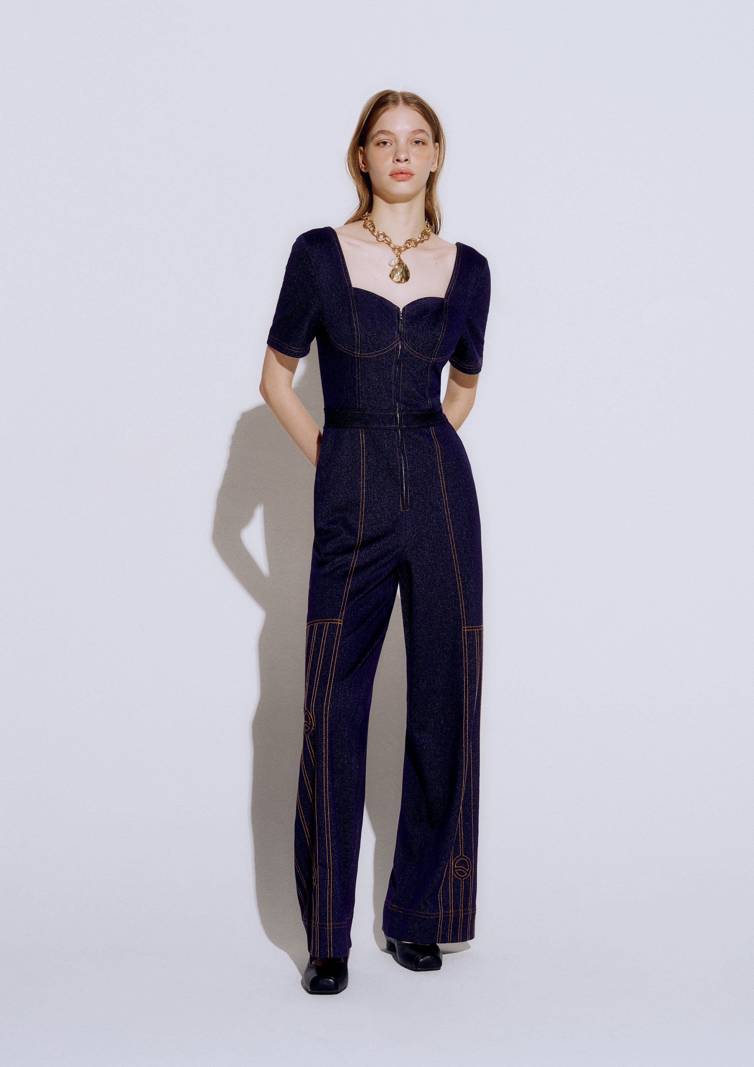 Denim Essense Jumpsuit