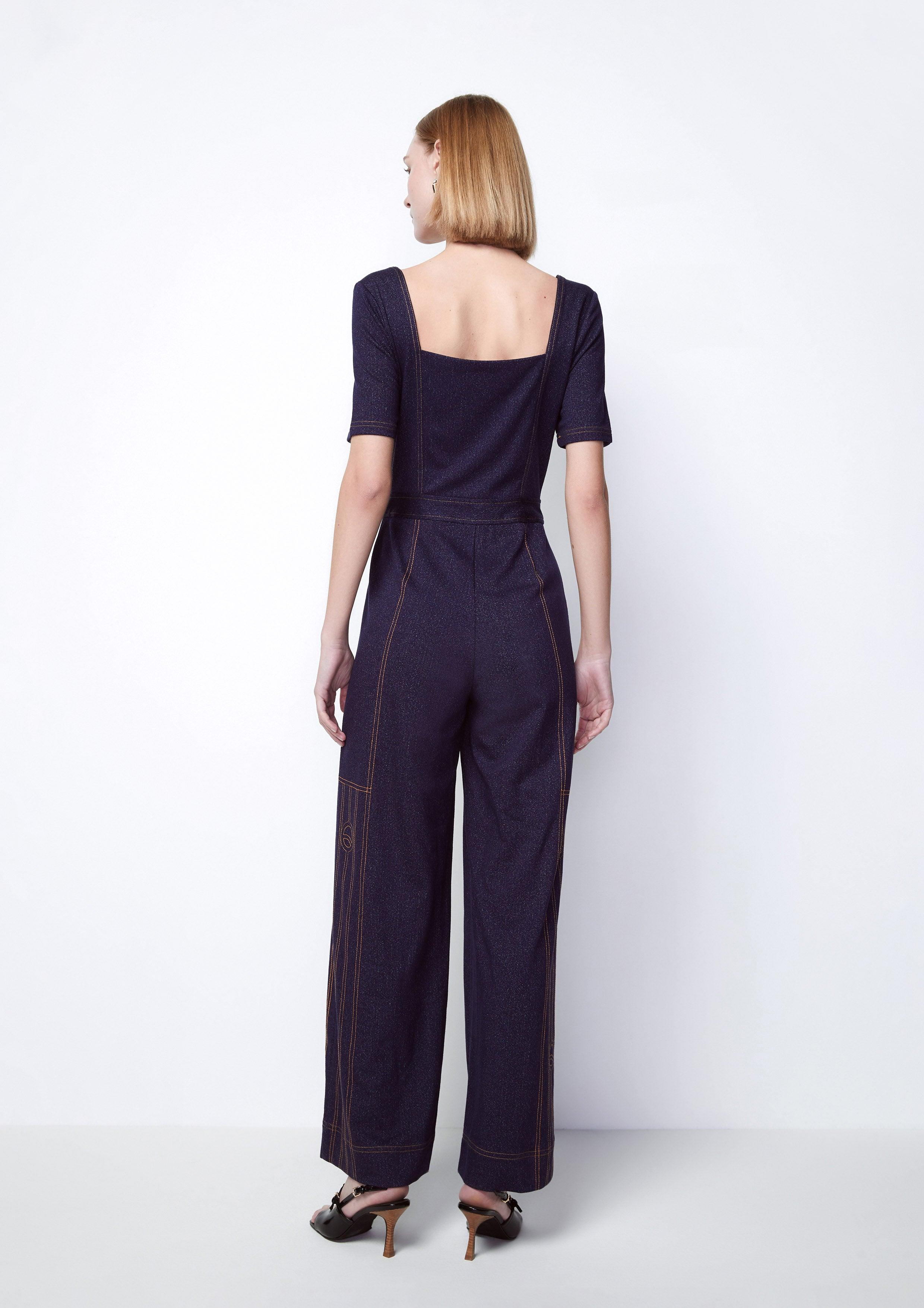 Denim Essense Jumpsuit - QuinnOfficial Store