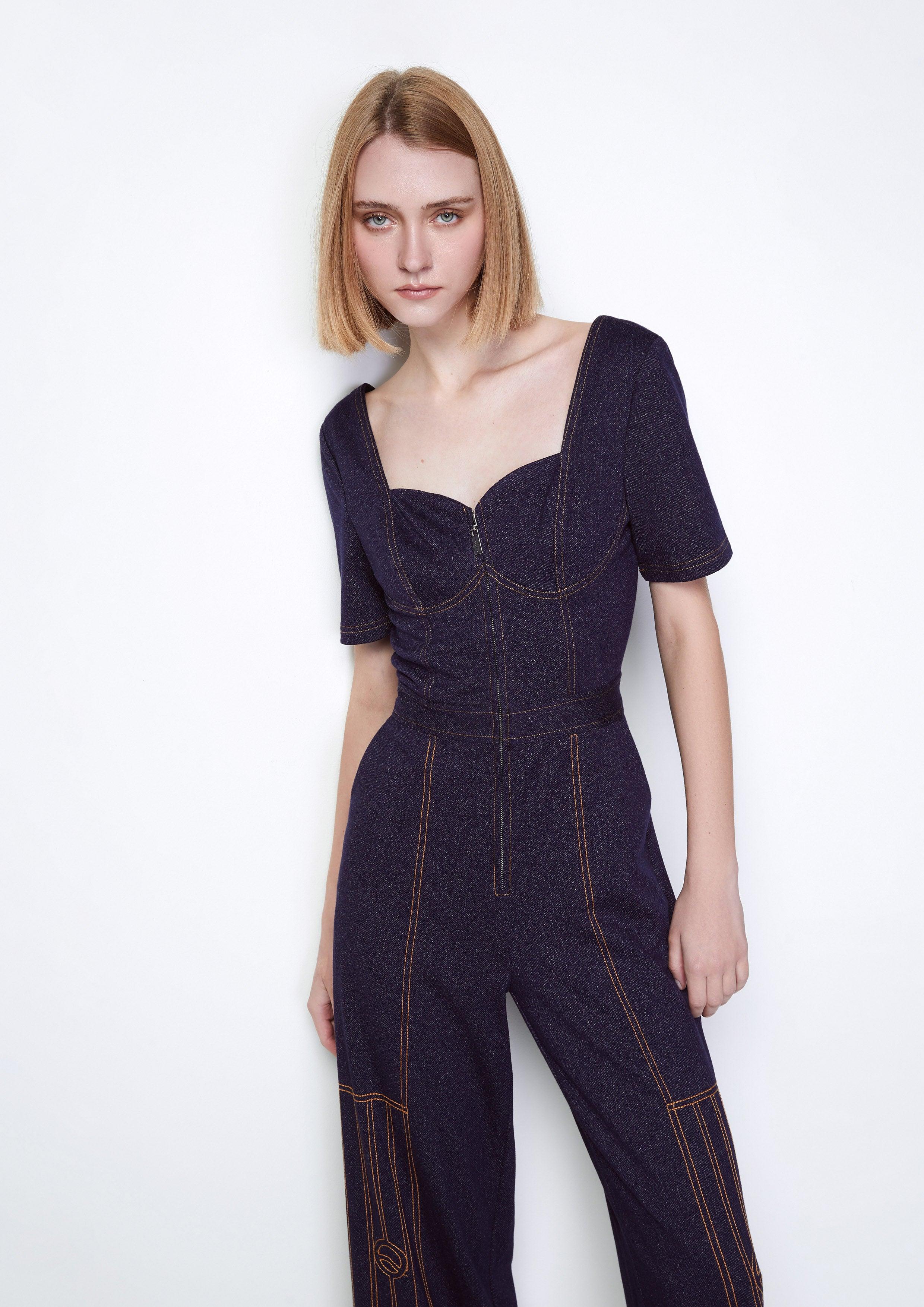 Denim Essense Jumpsuit - QuinnOfficial Store