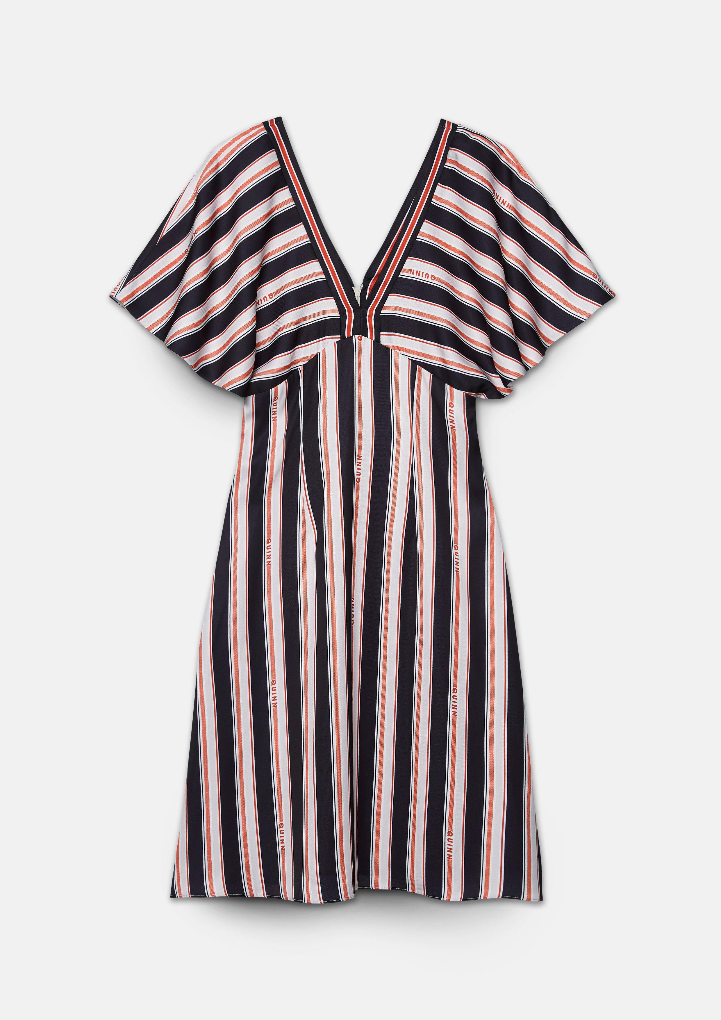 Quinn Nouveau Striped Mini Dress - QuinnOfficial Store