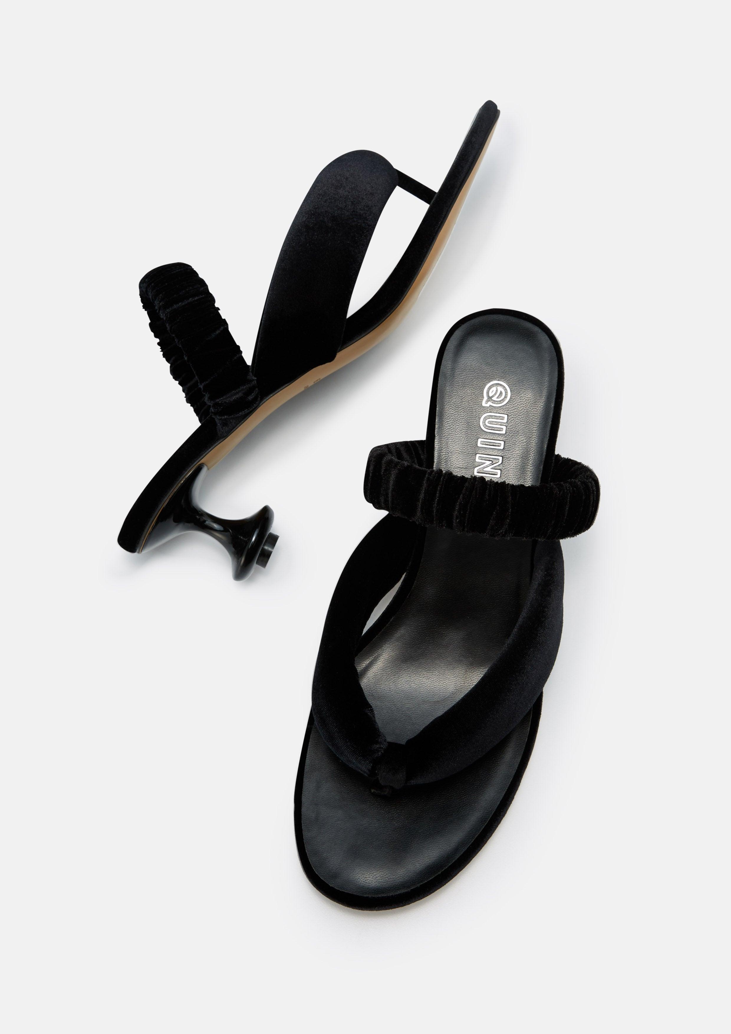 Pasa Mid Heel Sandals - QuinnOfficial Store