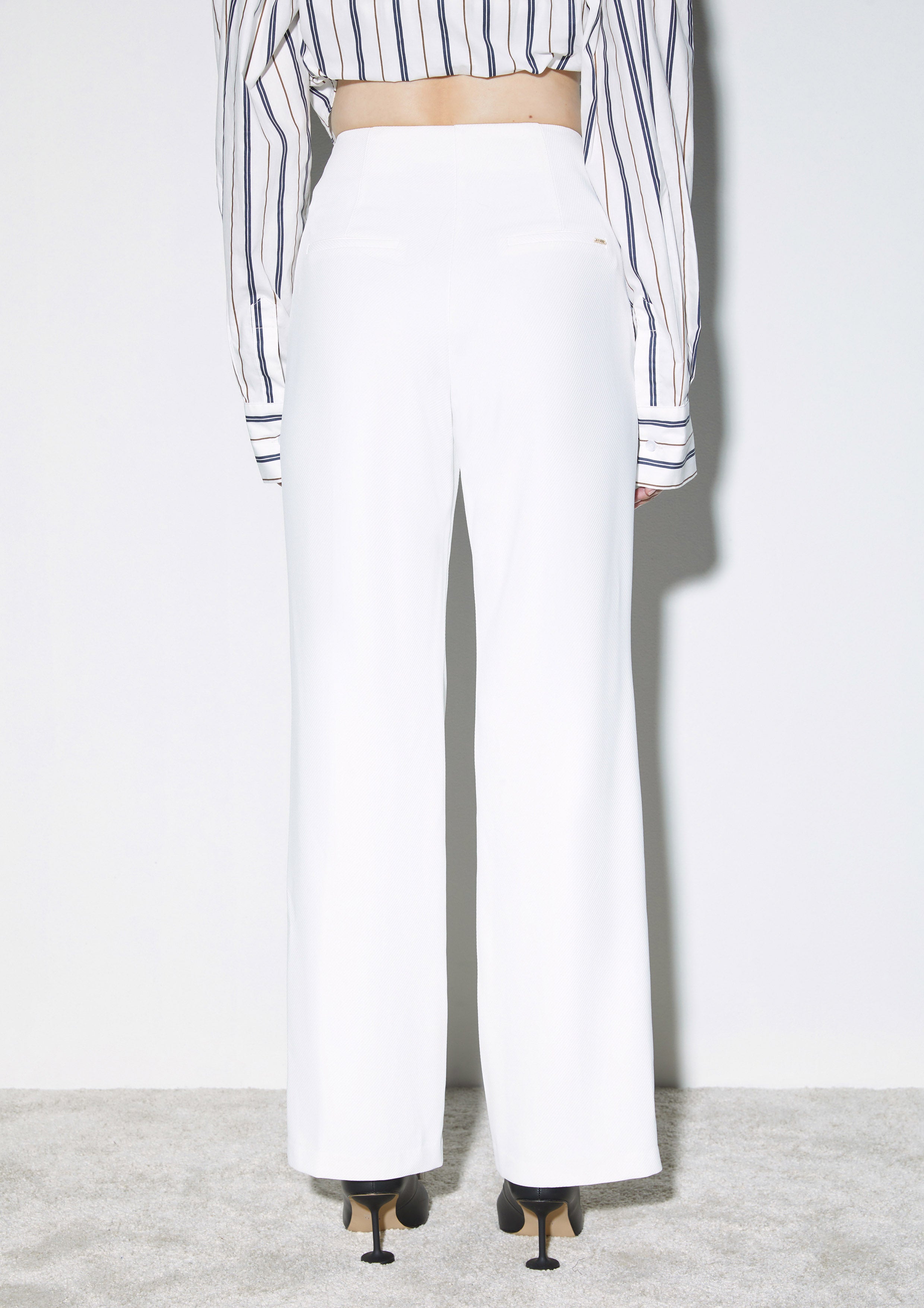 Front Pleated Trousers