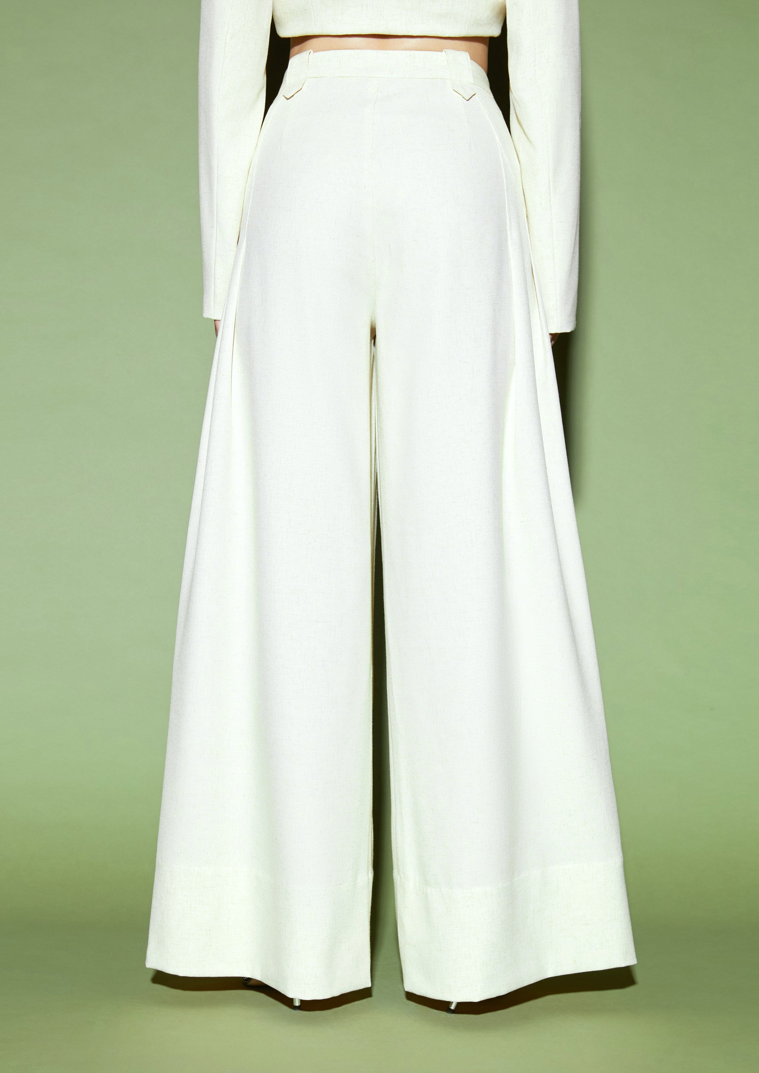 High-Waisted Wide Leg Pants