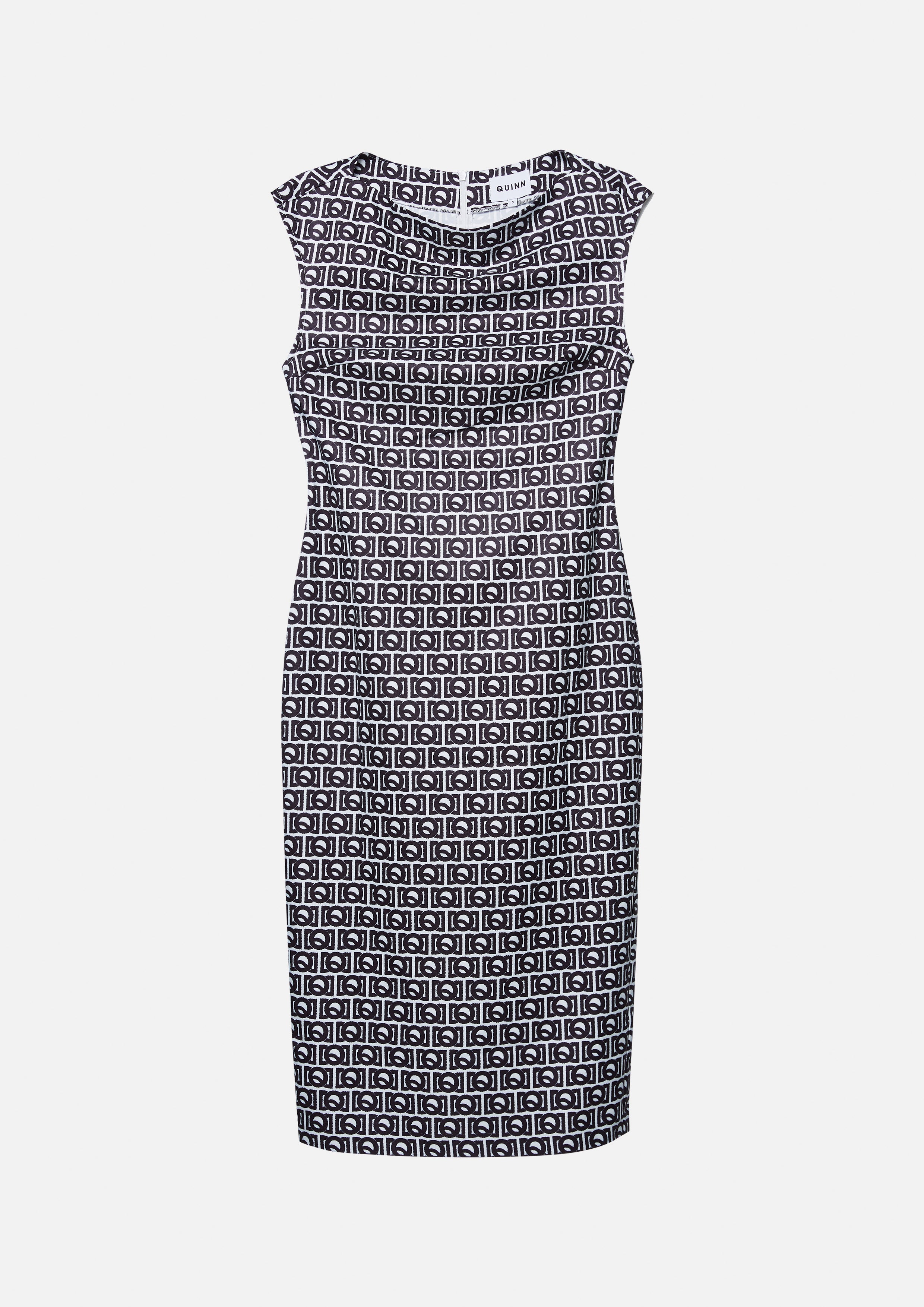 Quinn Monogram Midi Dress