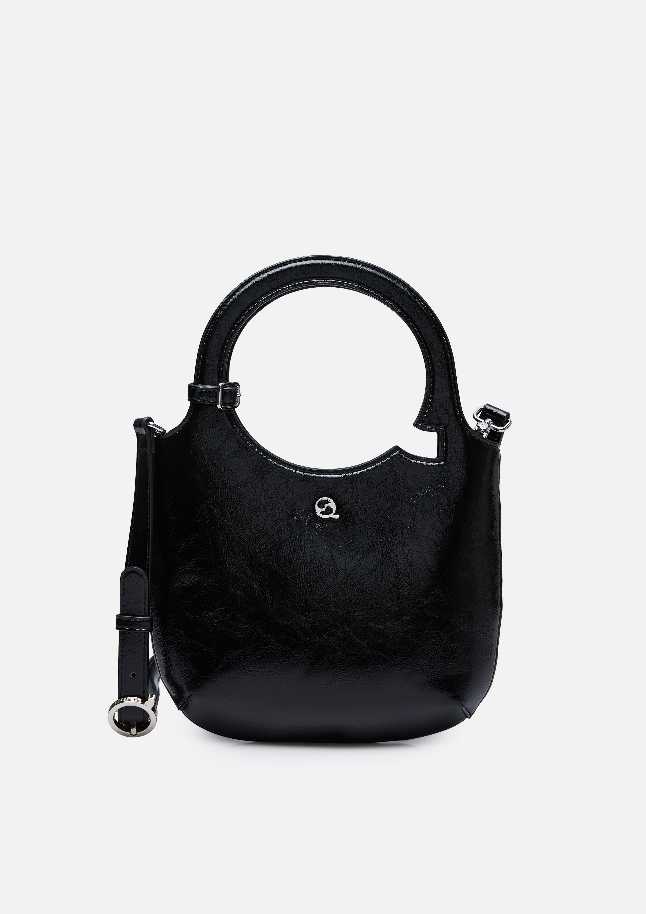 Q Halo Ring Top Handle Bag