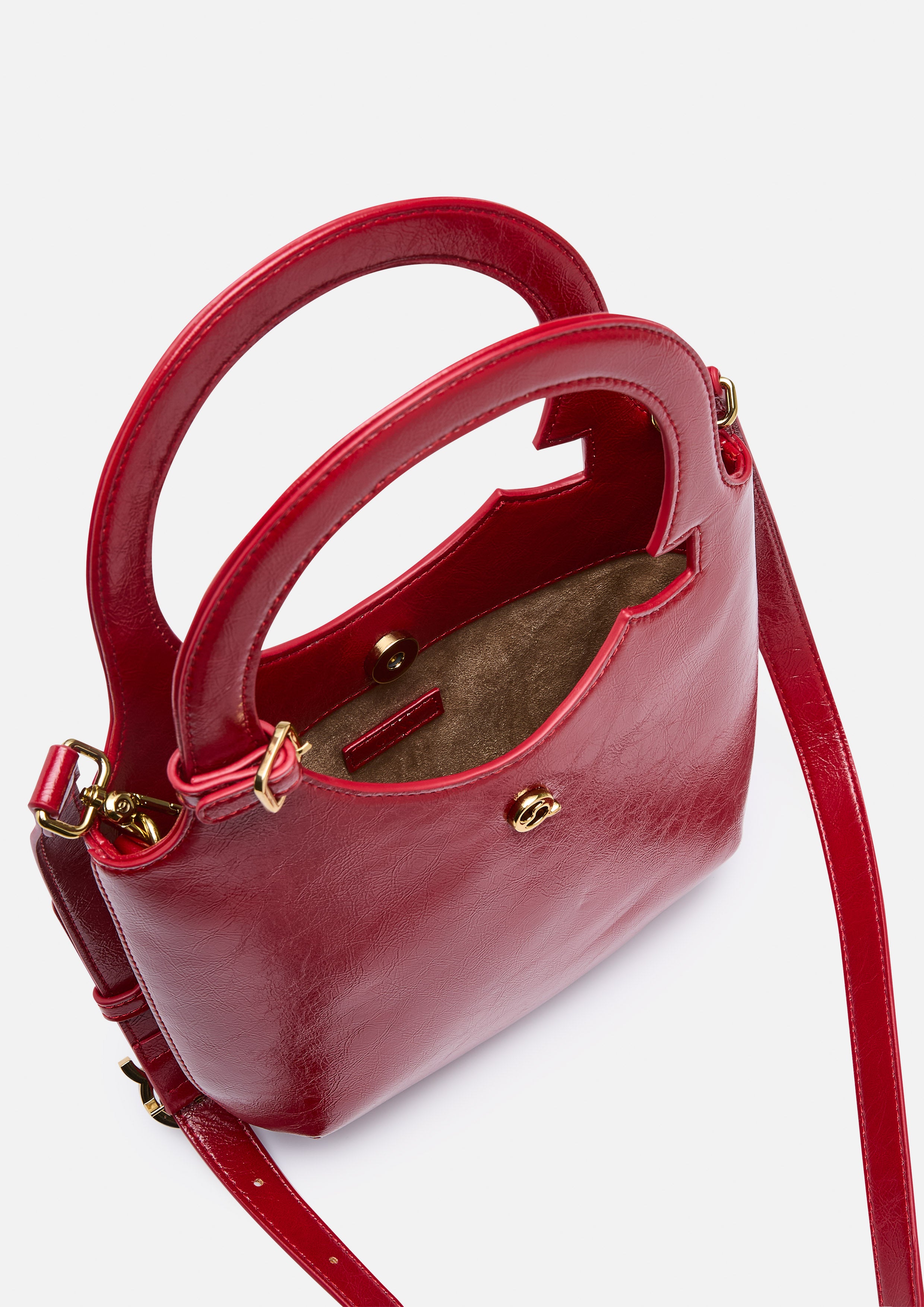 Q Halo Ring Top Handle Bag