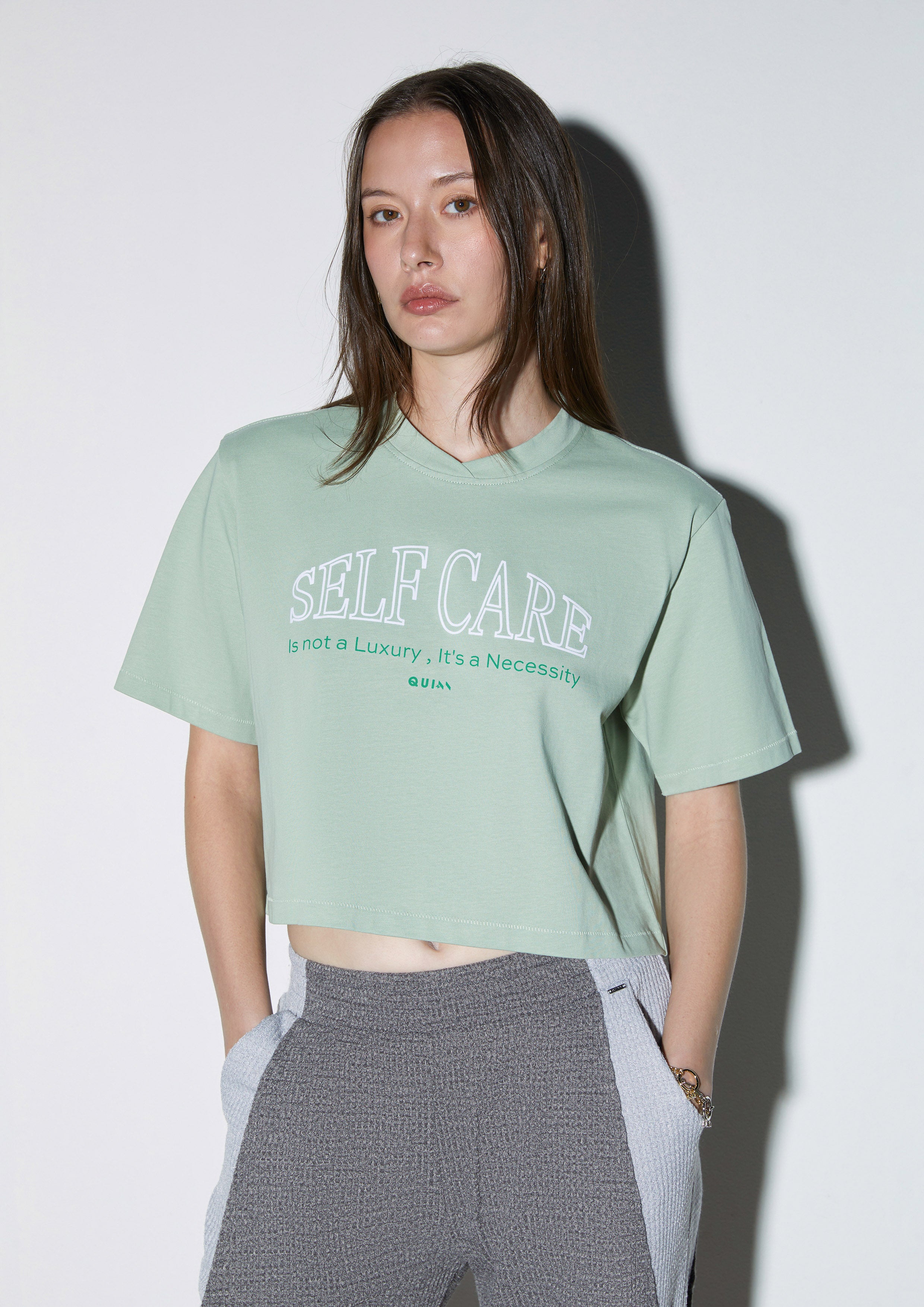 Self-Care Crop Tee