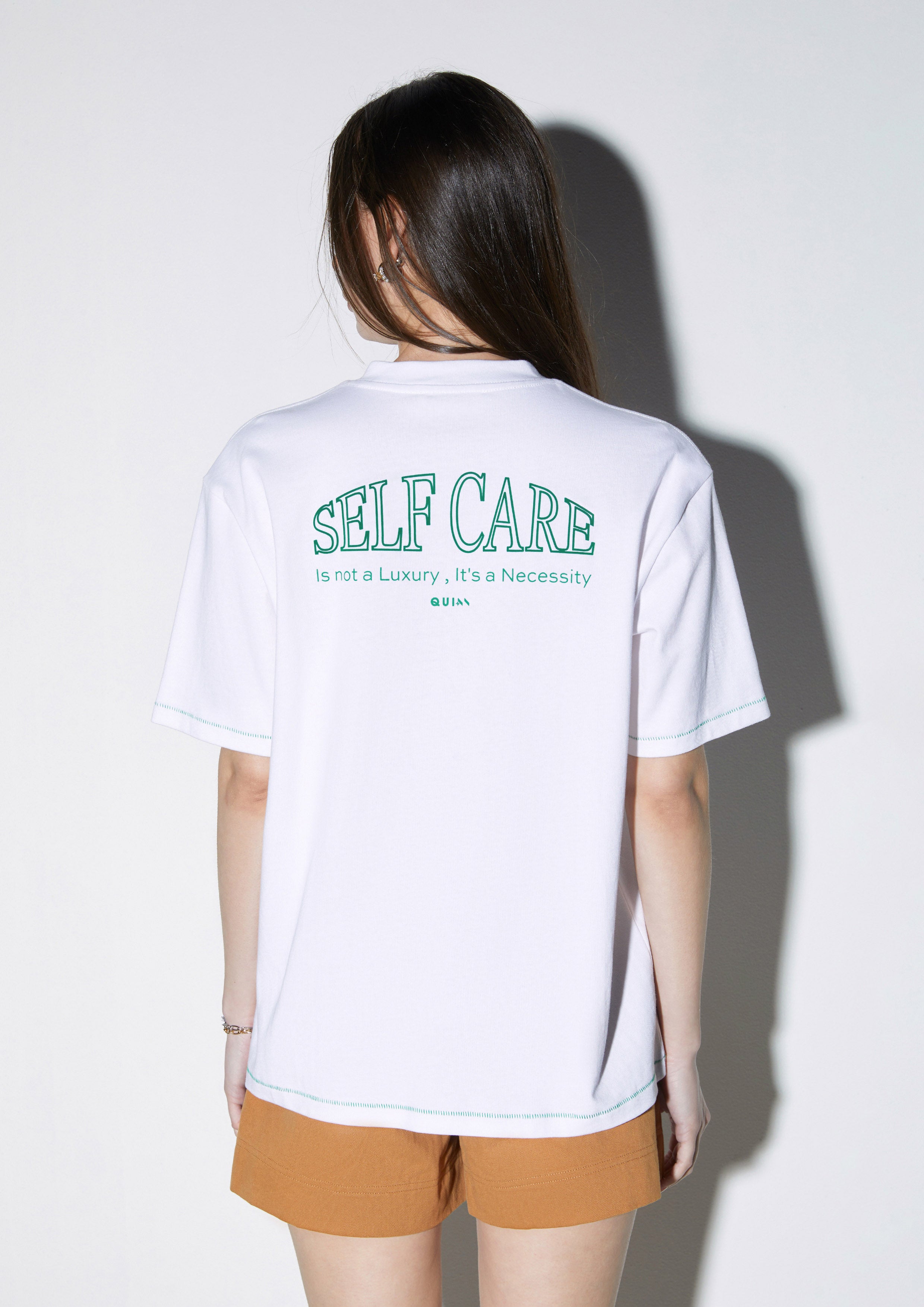 เสื้อยืดปักลาย Self-Care