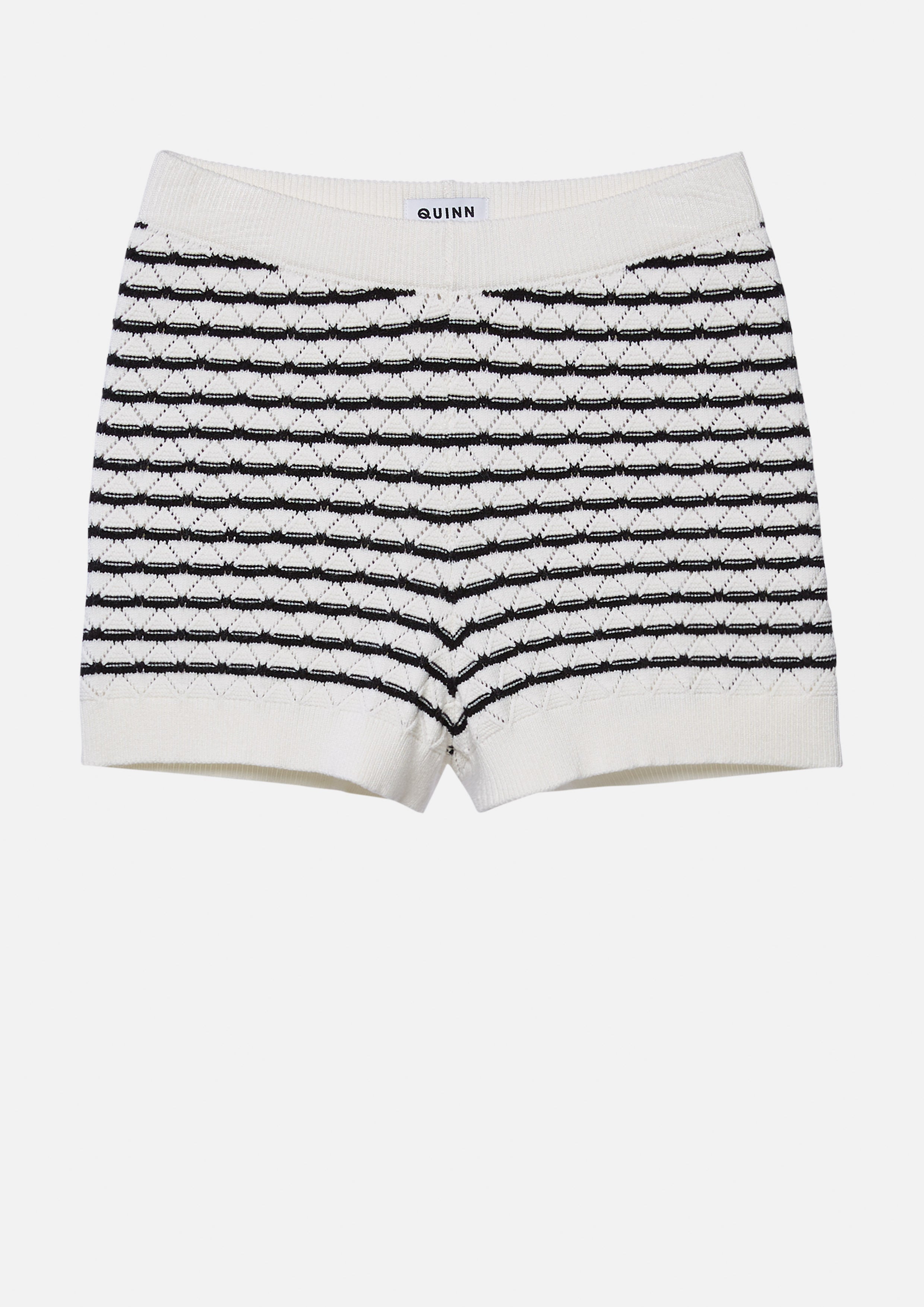 Striped Knit Shorts