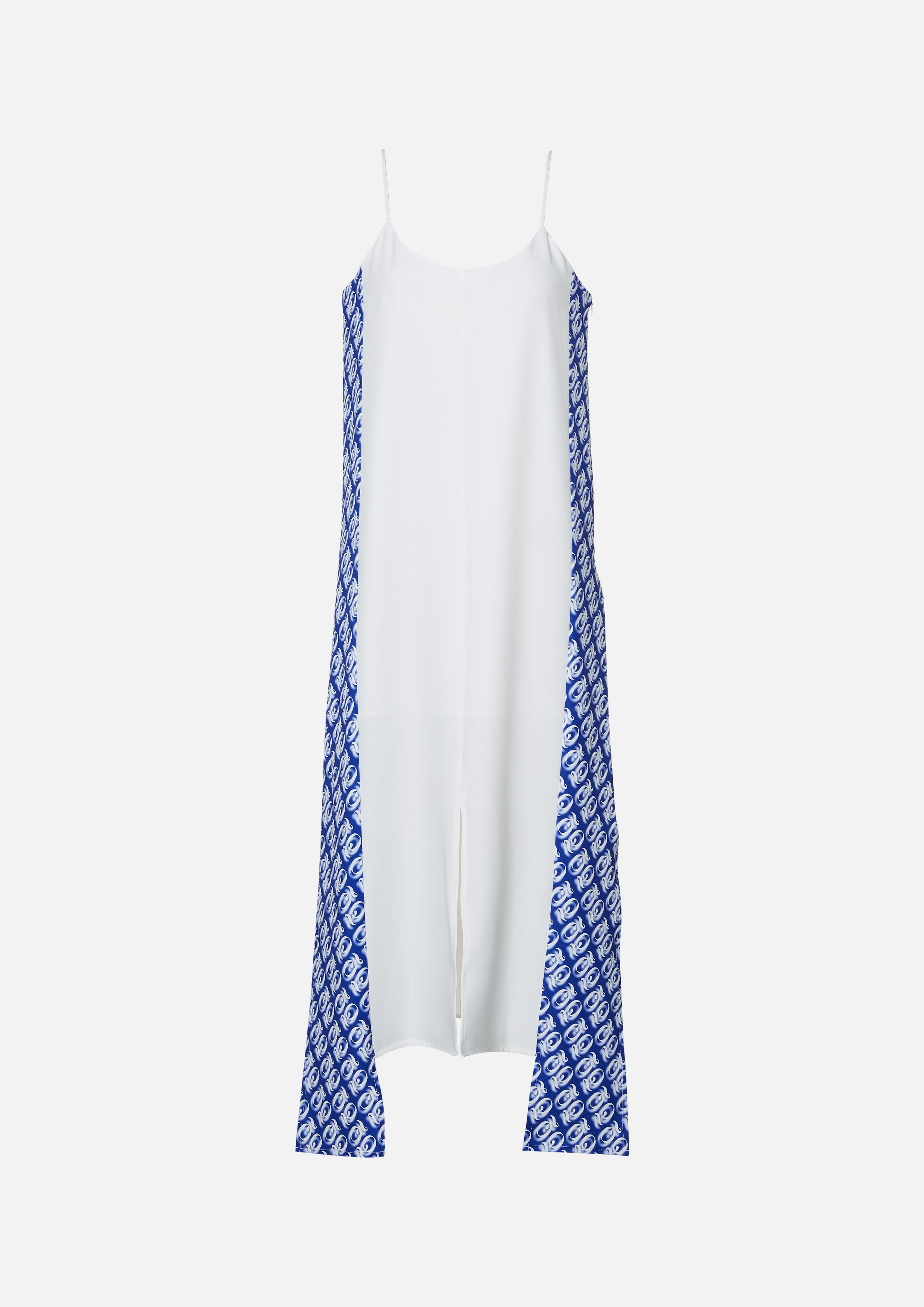 Quinn Monogram Panel Midi Dress