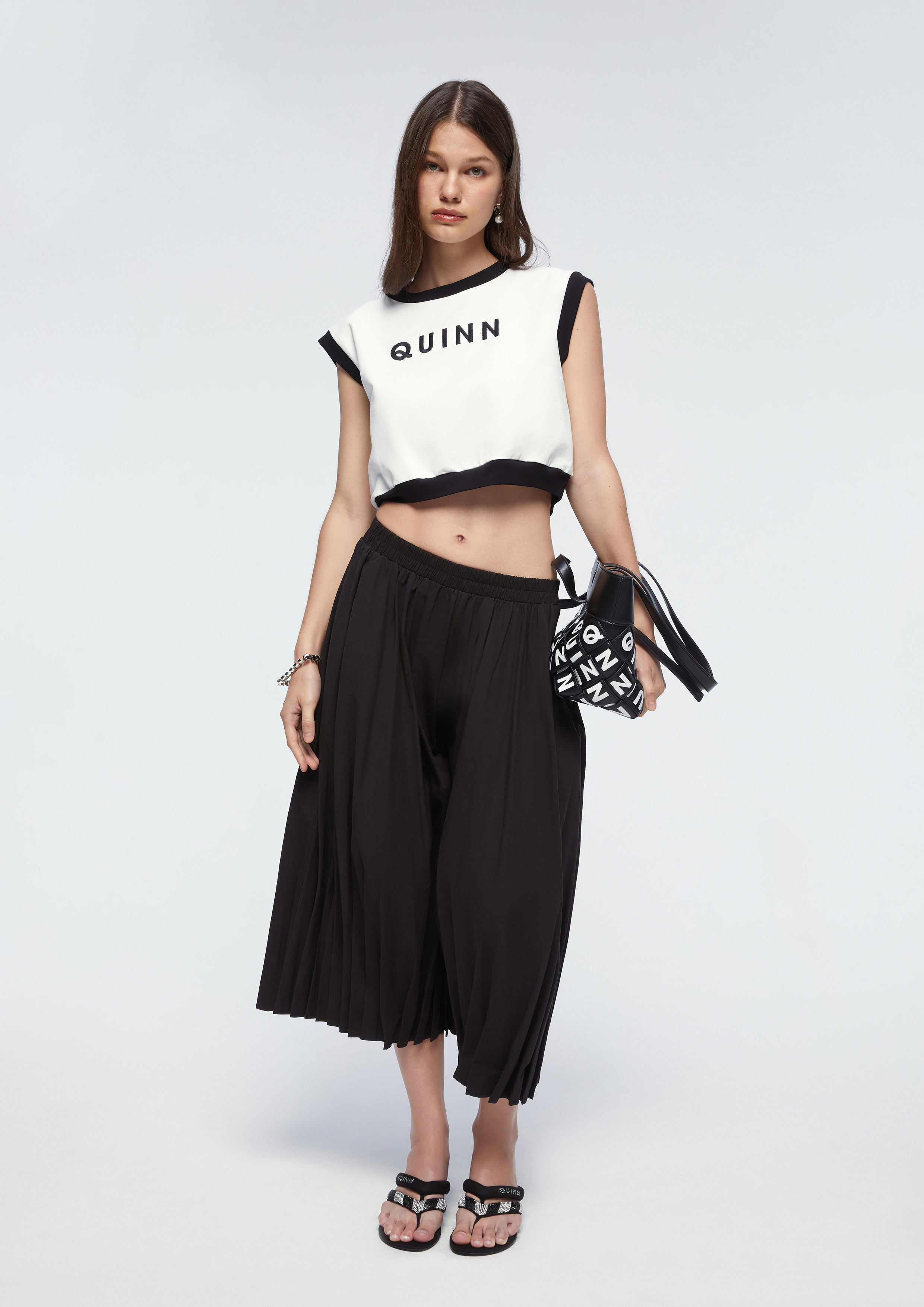 Pleated Shorts