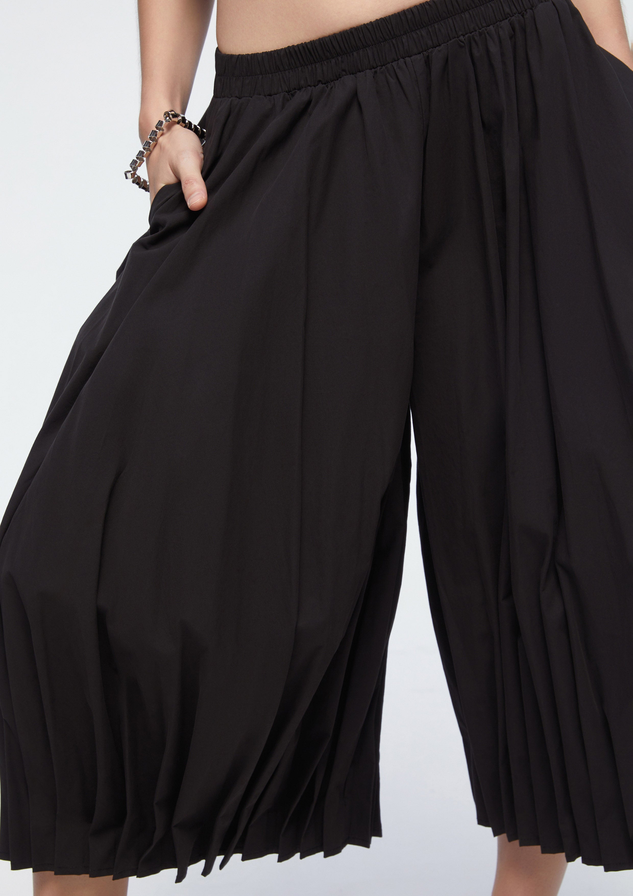 Pleated Shorts