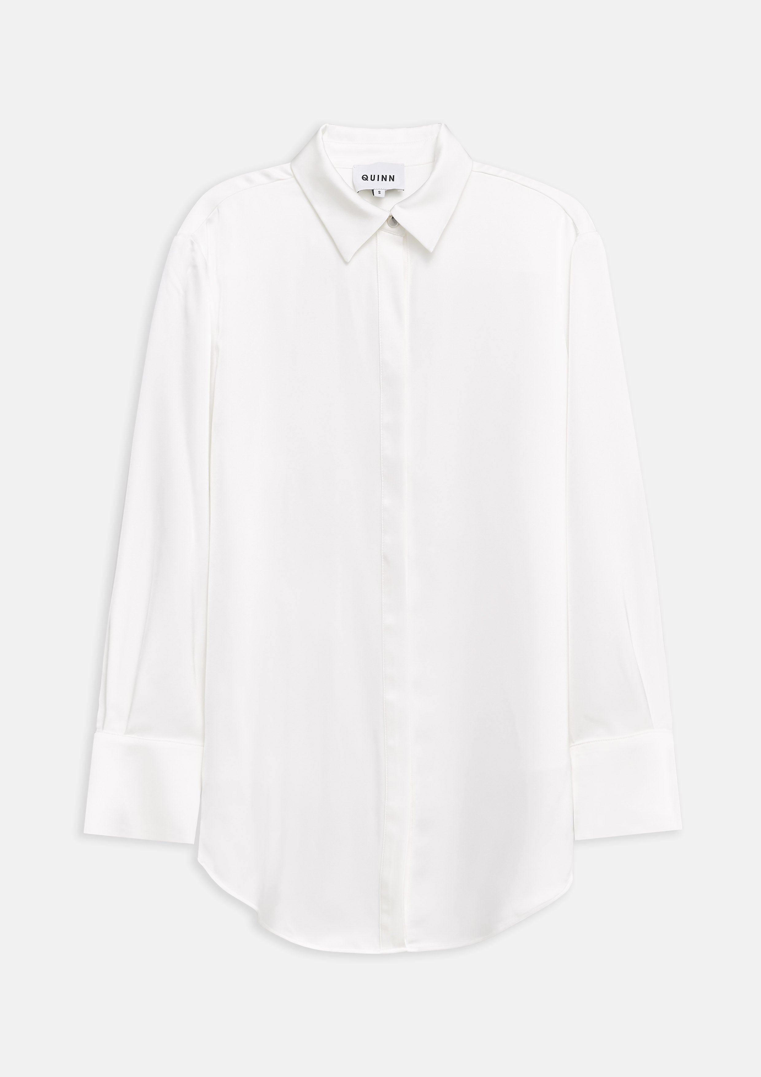 เสื้อเชิ้ตซาตินแขนยาว