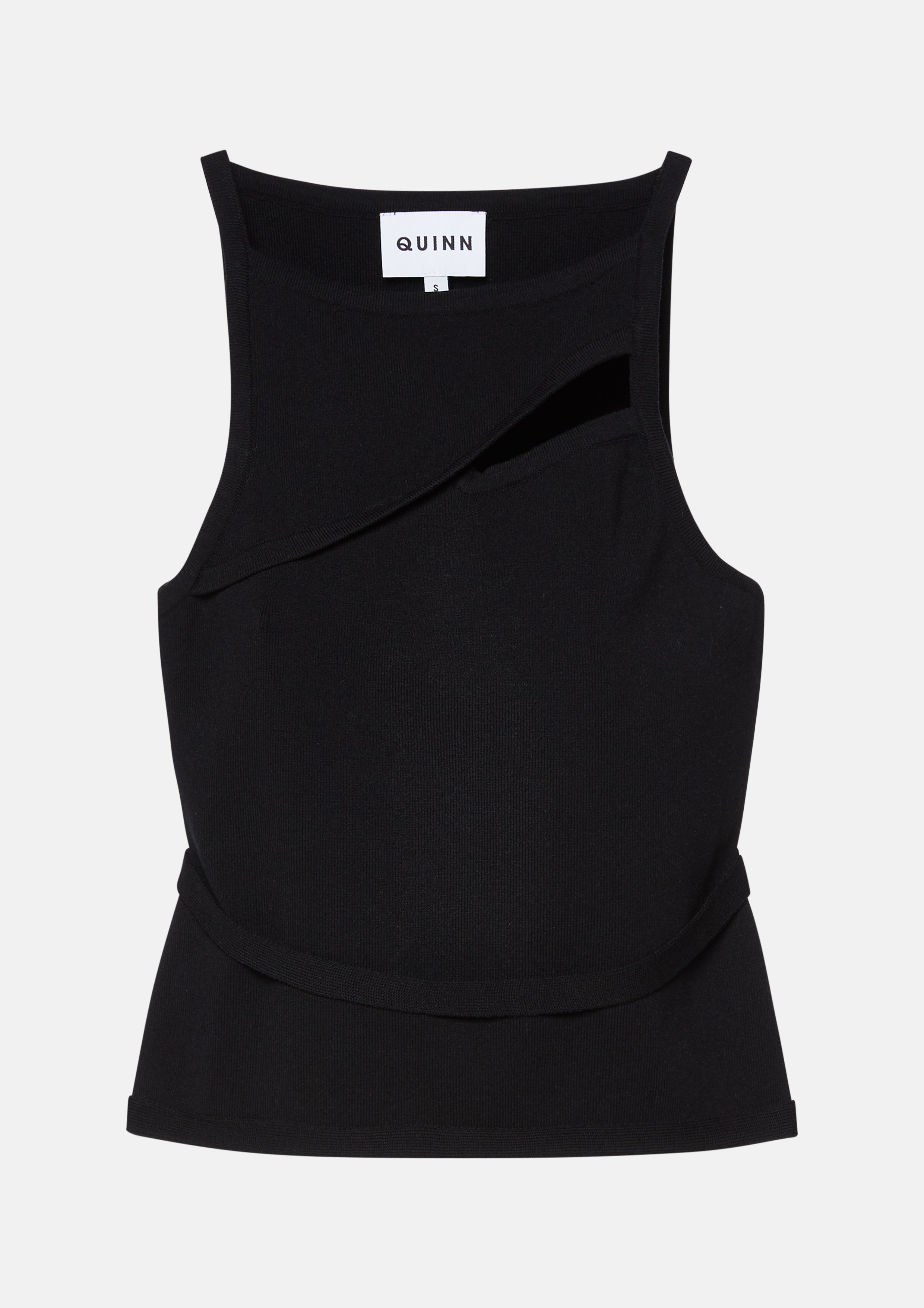 Cut Out Strap Crop Top