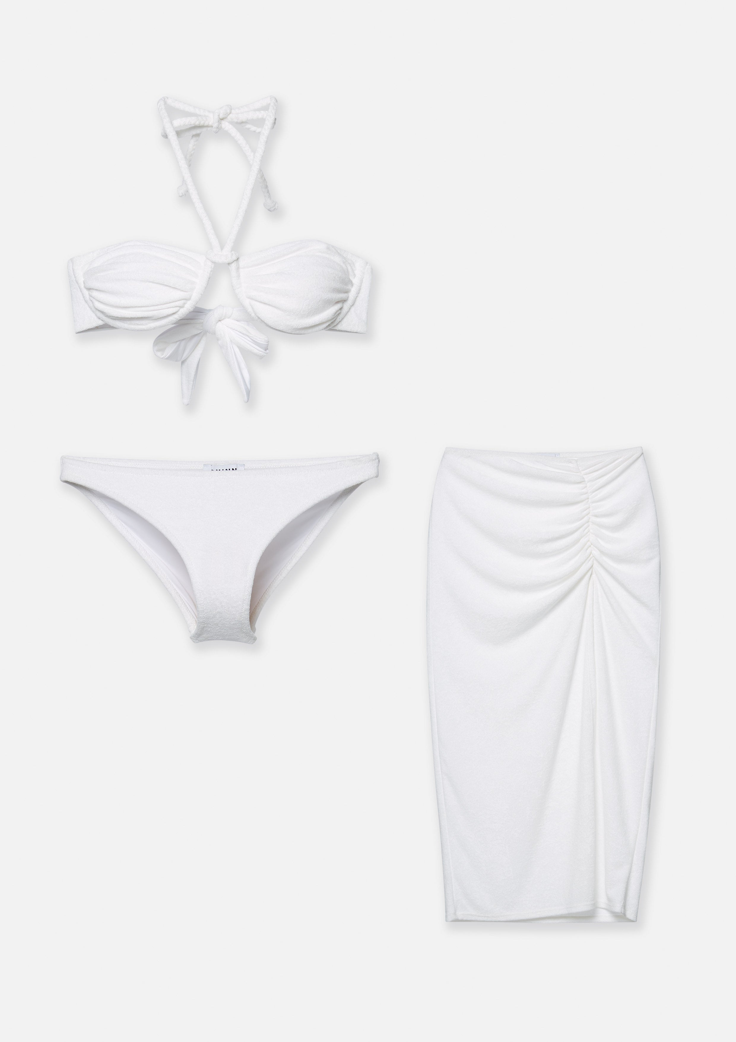 Nautical Charm Three-Piece Swimwear Set