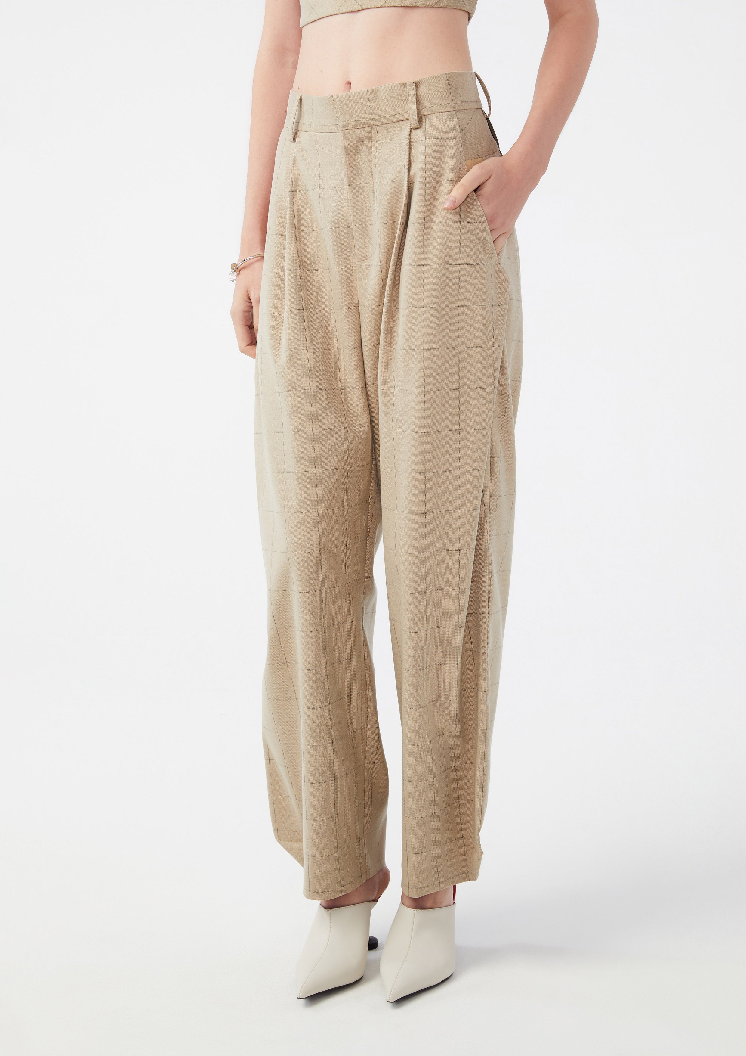 Checkered Pants